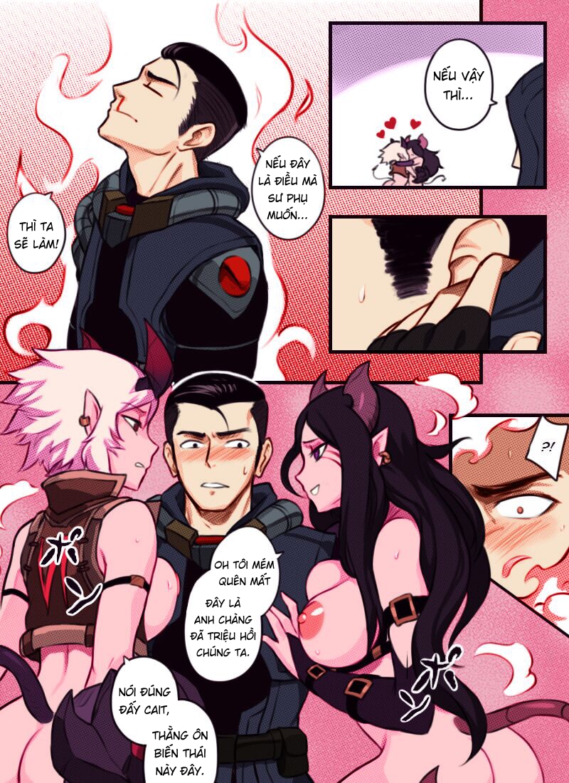 Đọc truyện hentai League of Legends Vol. 1 - Chap 1