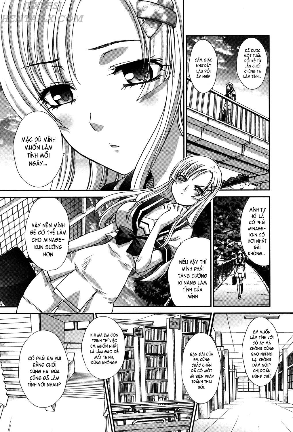 Đọc truyện hentai Houkago no Kanojo wa Neburarete Naku. - Chap 2