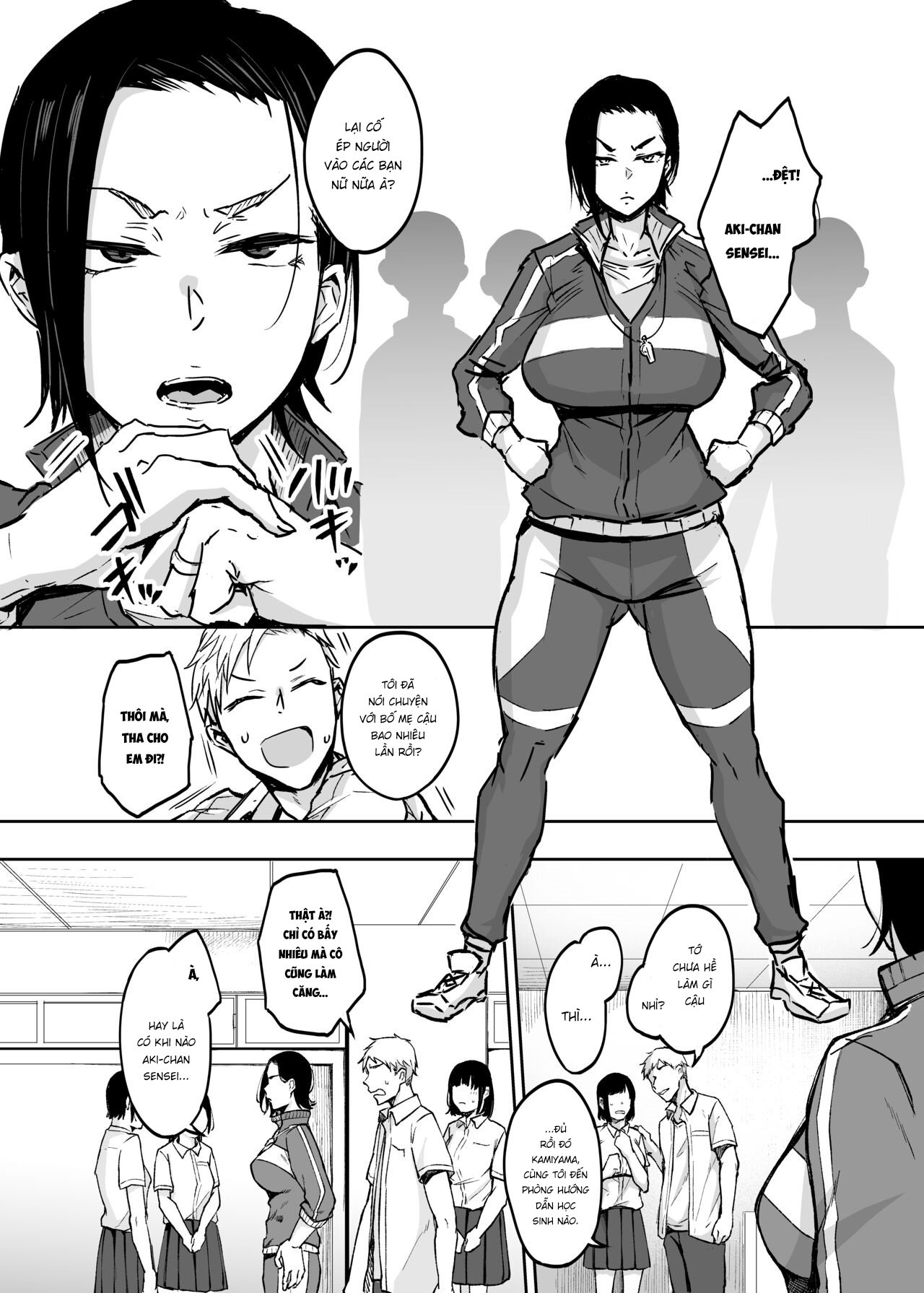 Đọc truyện hentai Hitozuma Taiiku Kyoushi Haitoku Koubi no Sono Saki ni - Chap 0