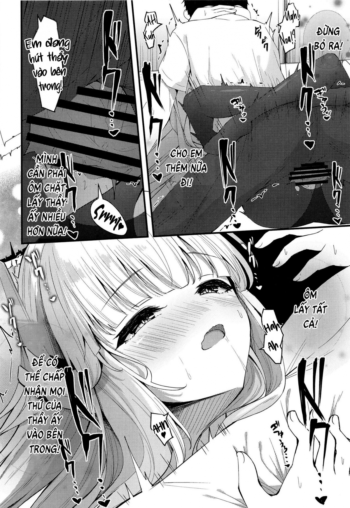 Đọc truyện hentai Seishori NOR Asobi - Ryoute ni Sensei to Yuuka-chan - Oneshot nứng