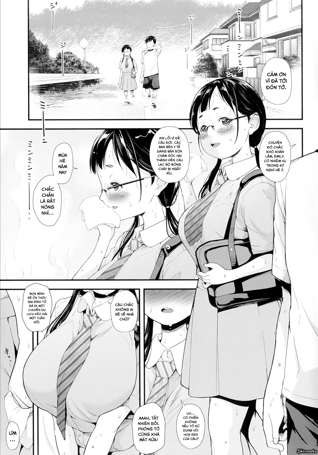Đọc truyện hentai Jimiko to Ichinichijuu Sex - Chap 1