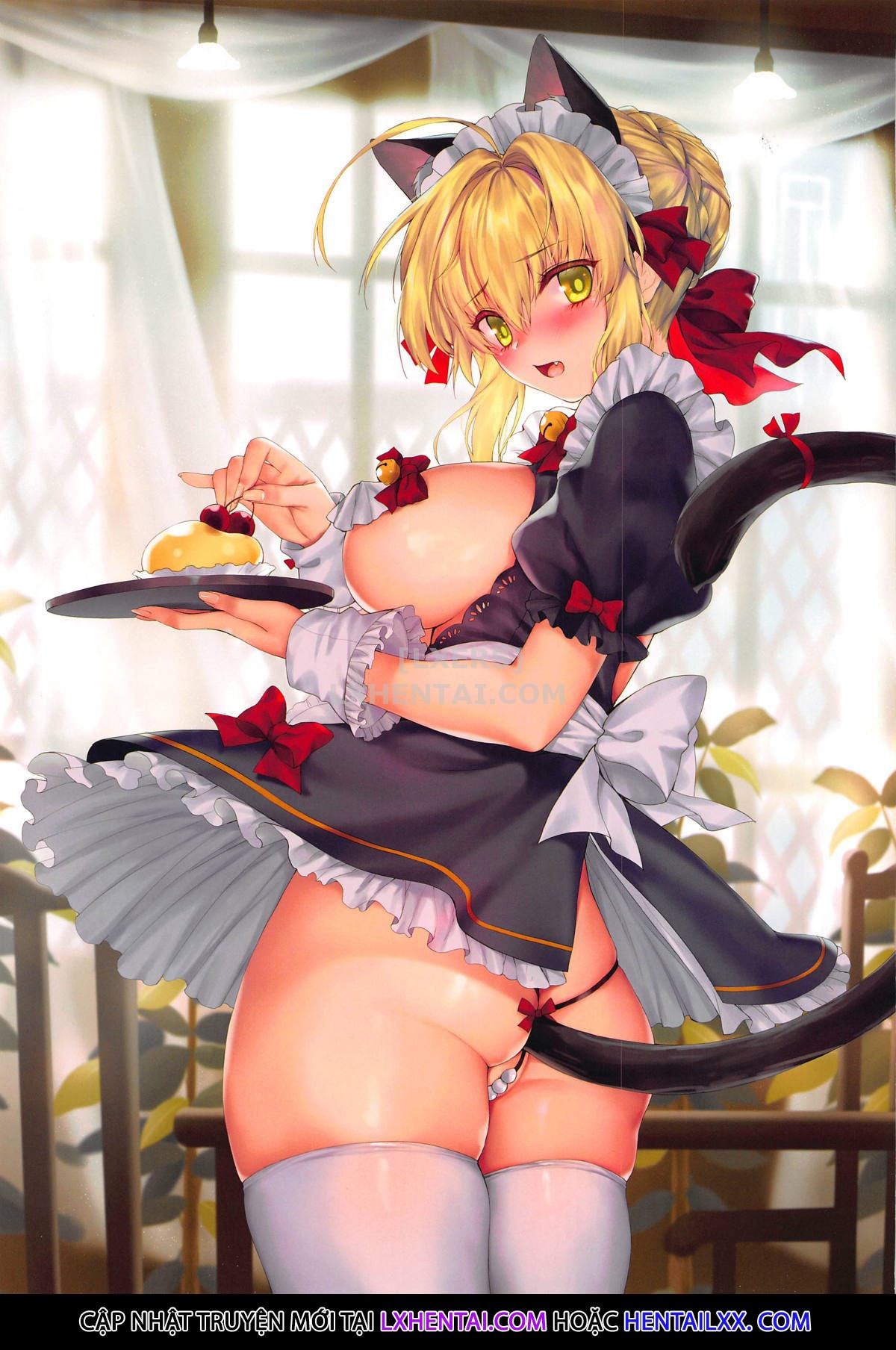 Đọc truyện hentai FGO Carnival 23 - Maid Kissa Rakudo SE.RA.PH - Oneshot
