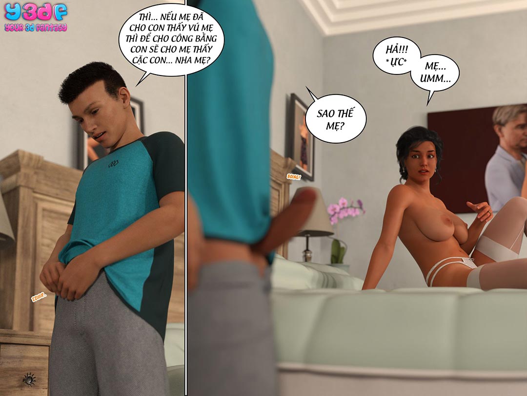 Đọc truyện hentai Trophy Mom - Chap 4C