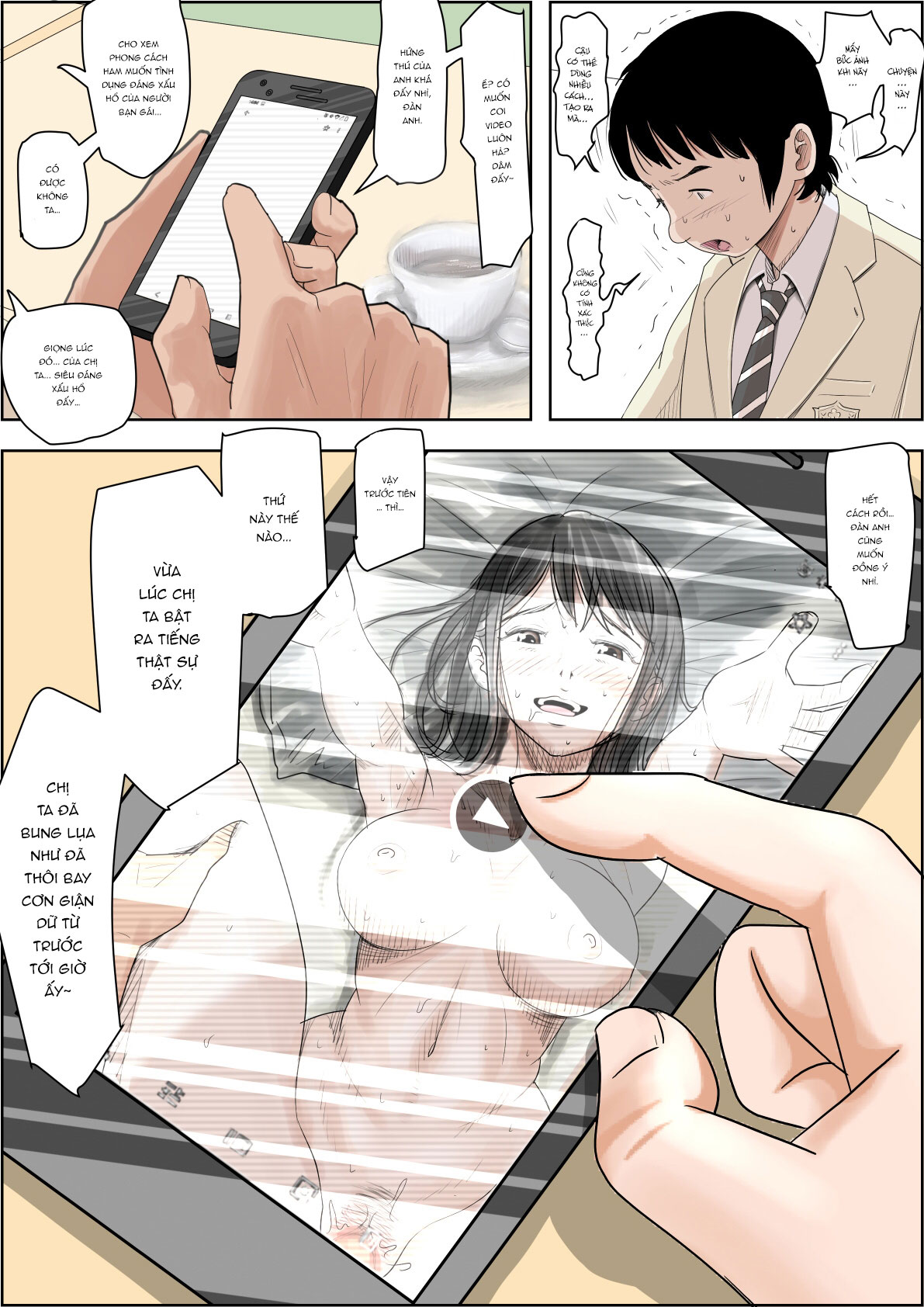 Đọc truyện hentai Charao ni Netorare Route - Vol 5 chap 5.2