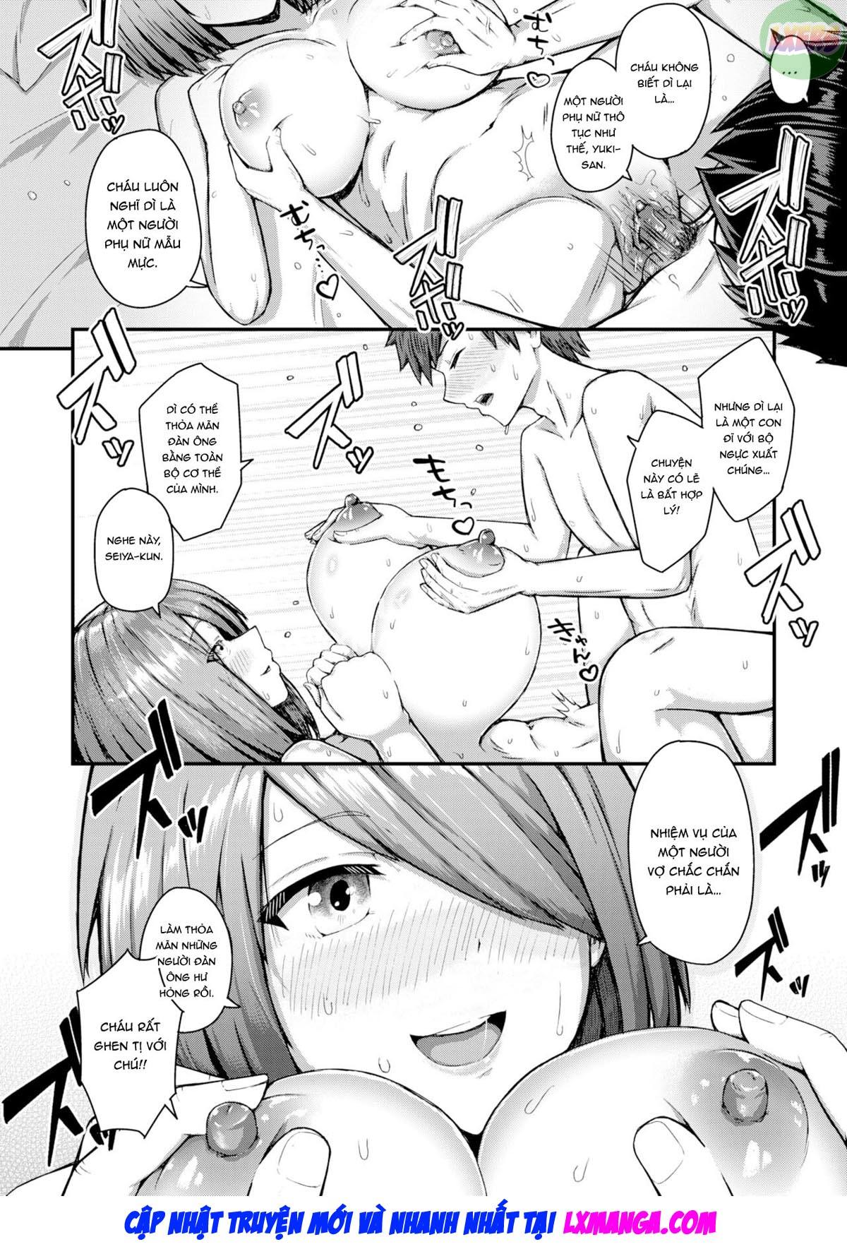 Đọc truyện hentai Nhờ cháu ngủ với vợ chú - Oneshot