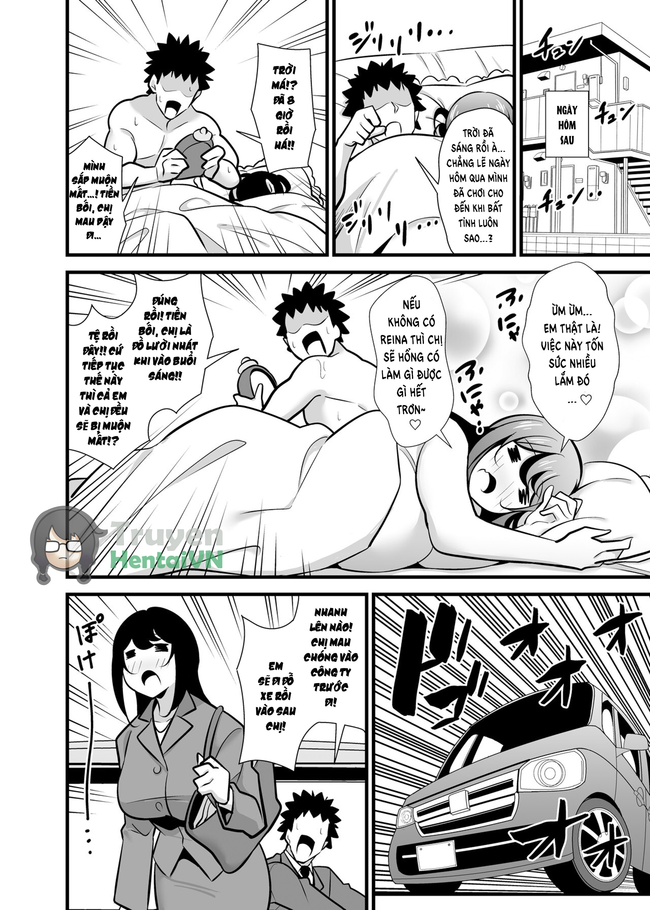 Đọc truyện hentai Chị Sếp chơi trò mẹ con vào ngày nghỉ cùng nhân viên - Oneshot