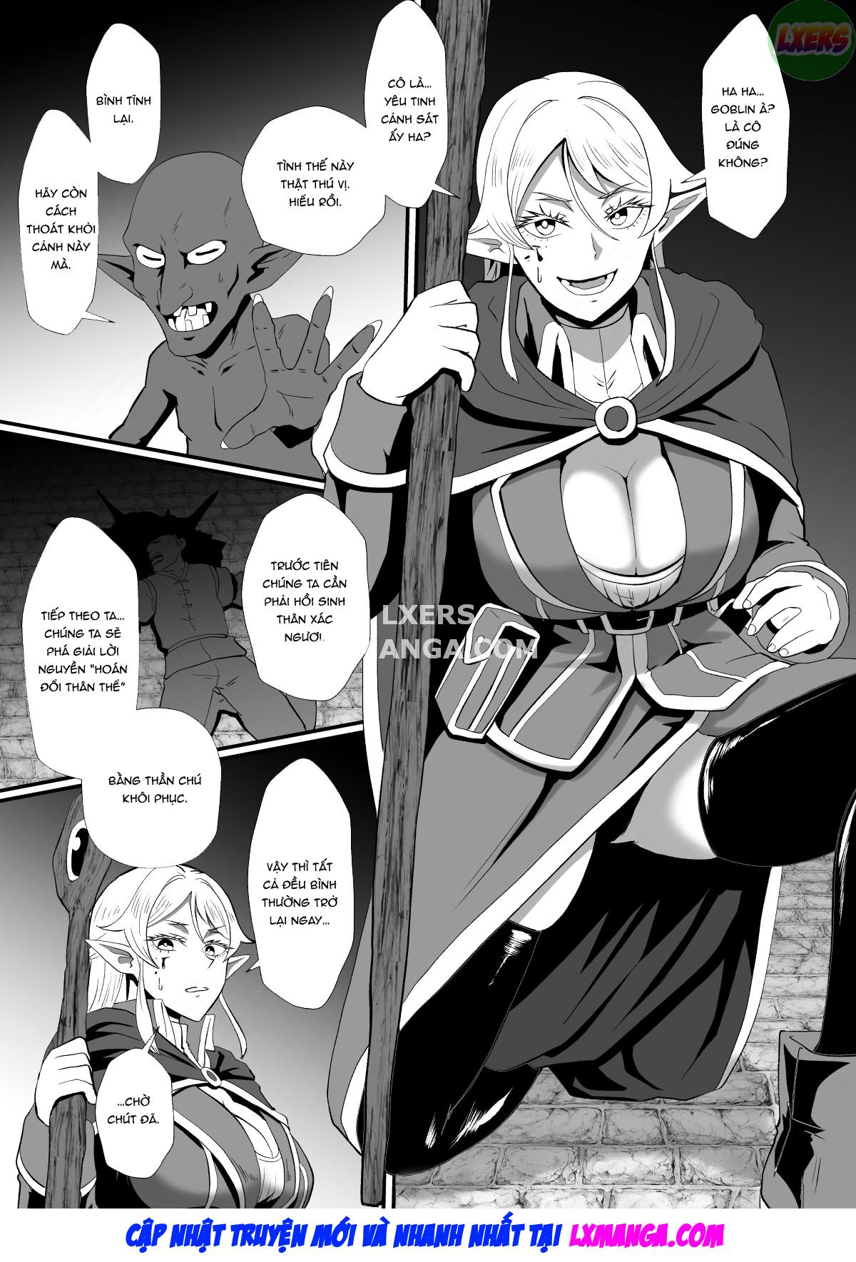 Đọc truyện hentai Irekawari no Wana ~Elf Majutsushi Liza no Kikan~ - Oneshot