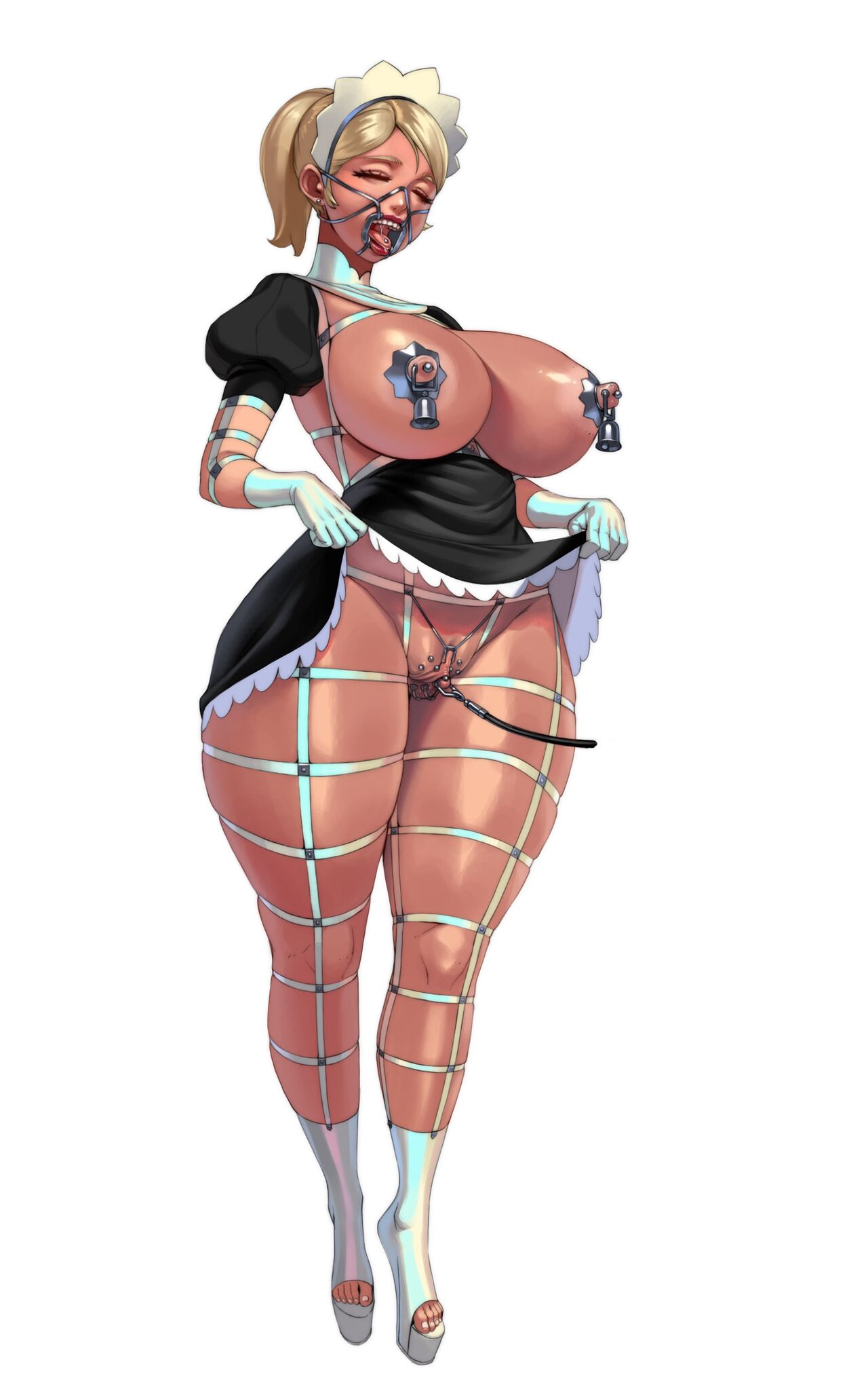 Đọc truyện hentai Ma Sơ VS Quỷ Dữ - Chap 3: Gif cực nứng.