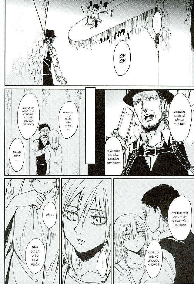 Đọc truyện hentai Reizoku wa Kami ni Arazaru (Shingeki no Kyojin) - Oneshot