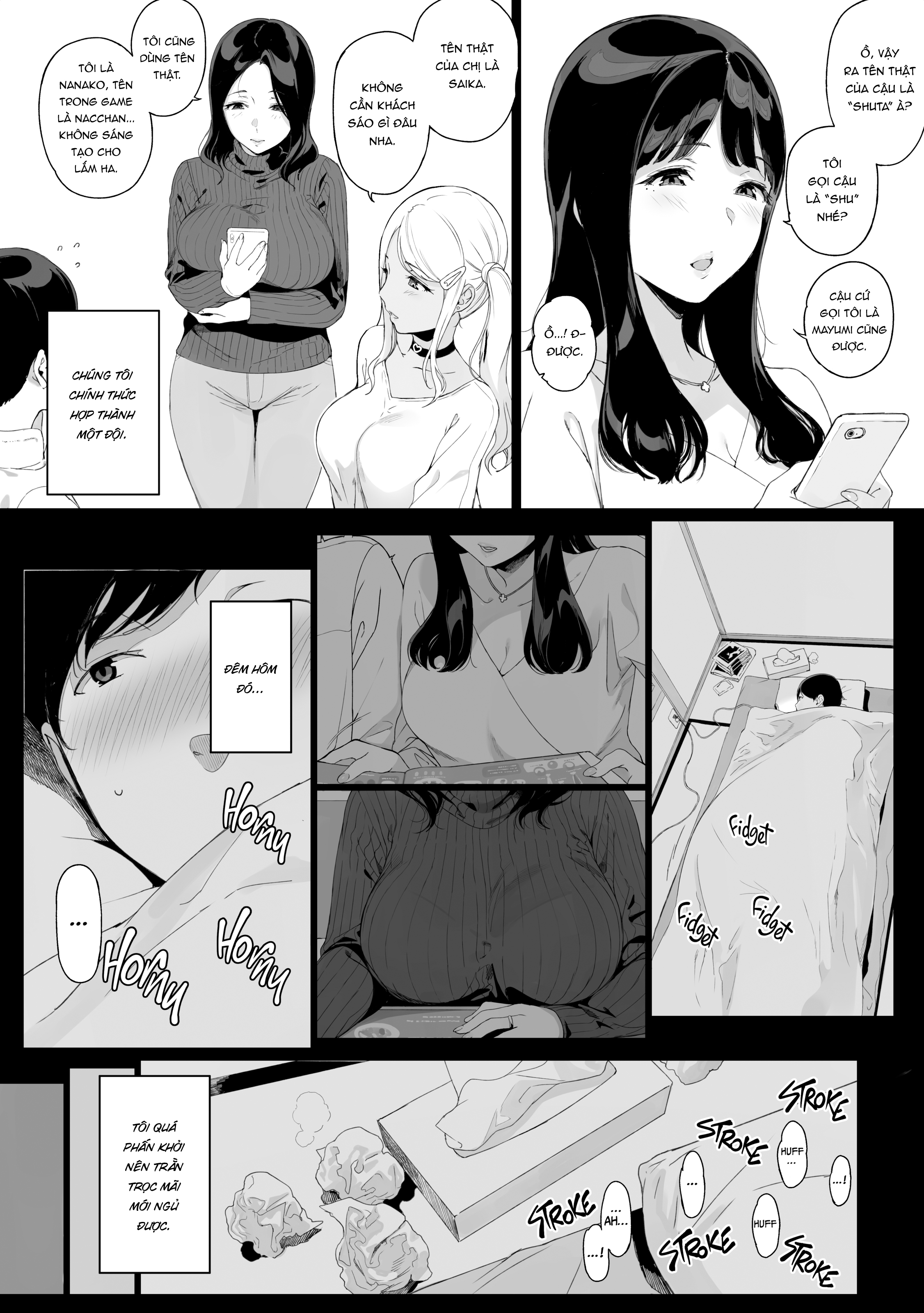 Đọc truyện hentai Trò chơi Harem - Chap 1.1