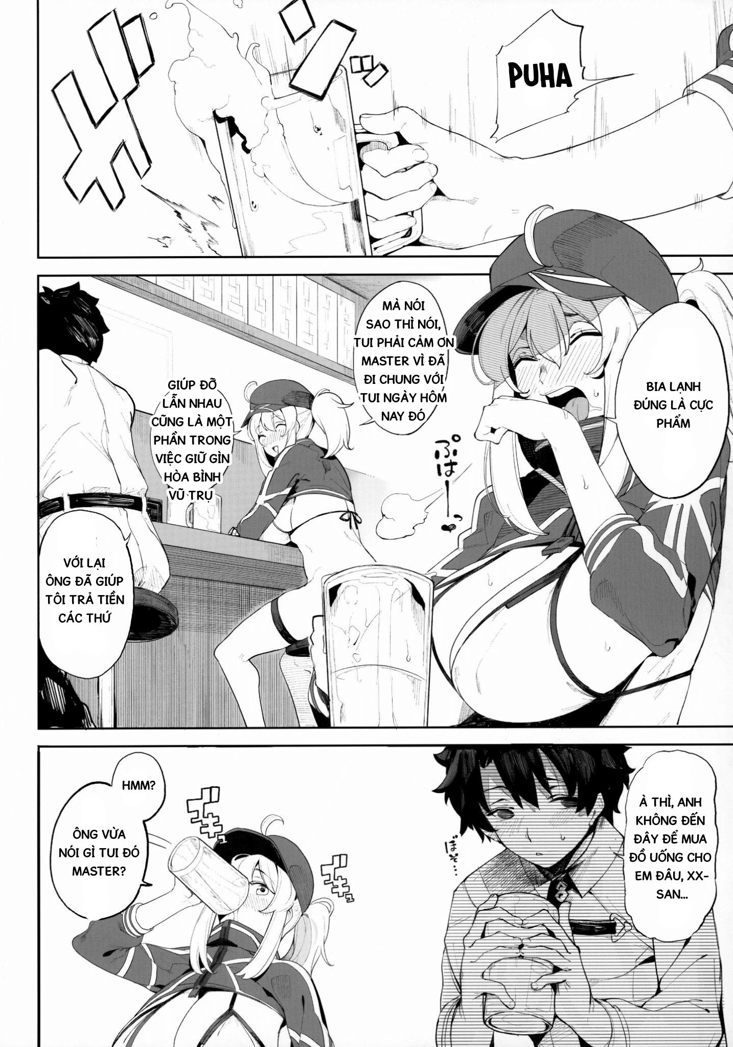 Đọc truyện hentai Is the Galactic Office Lady Still Cool When She's Drunk? XX - Oneshot