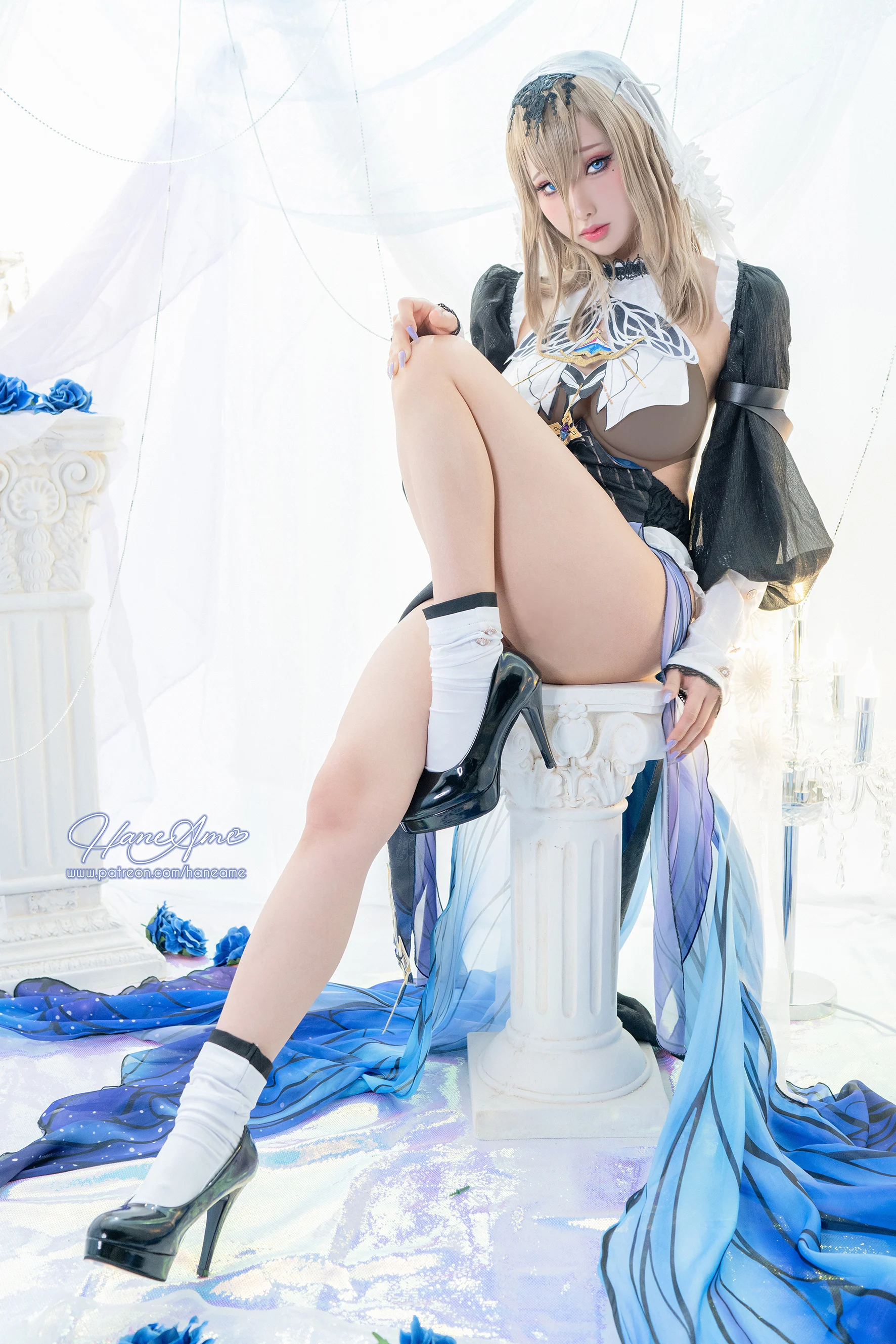 Đọc truyện hentai Tuyển tập Albums siêu phẩm Cosplay - Chap 554 - HaneAme - Aponia (Honkai Impact 3)