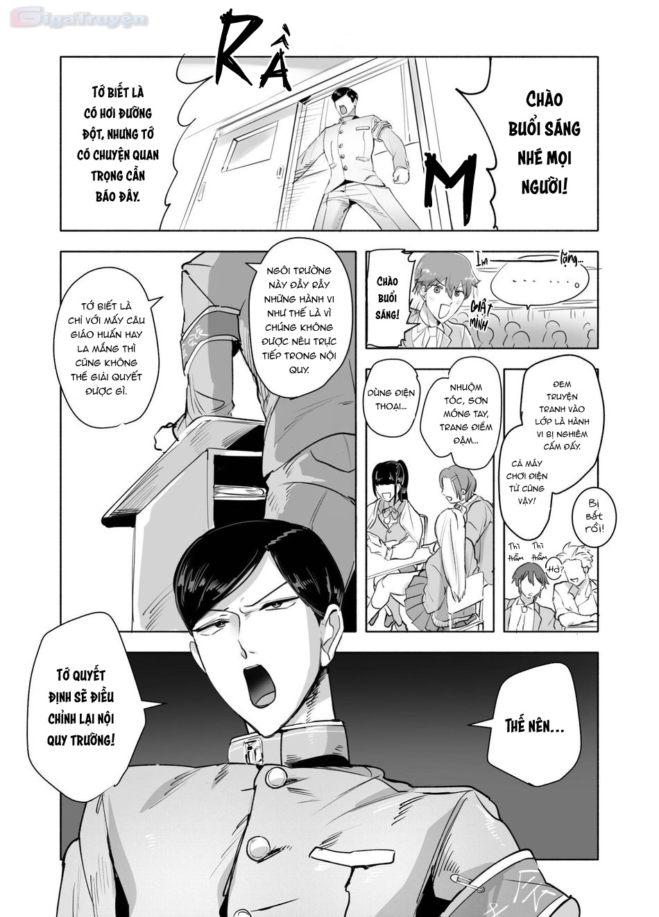 Đọc truyện hentai Cosplay y tá nóng bỏng cùng giáo viên biến thái trong phòng Hội Học sinh - Chap 1