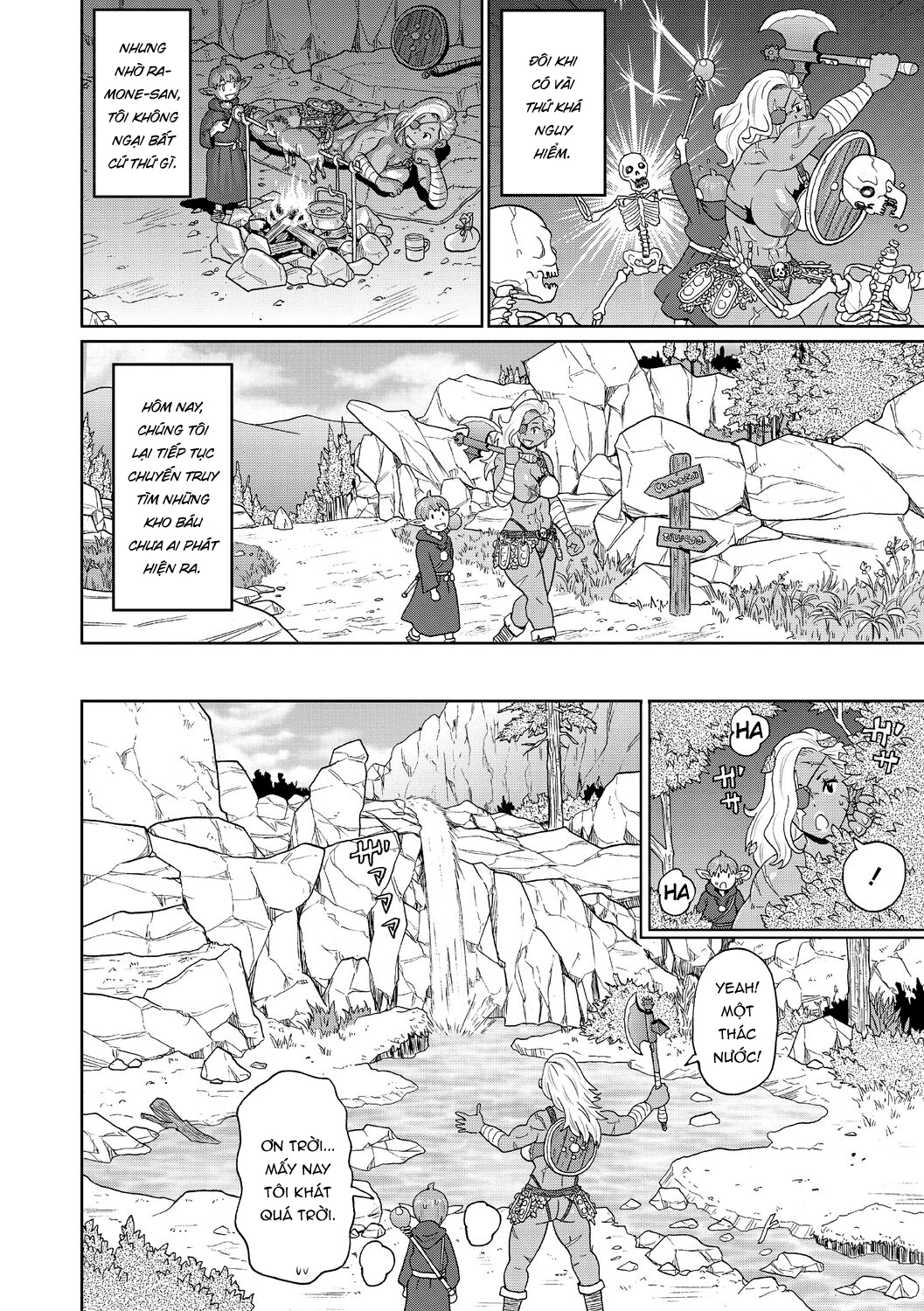 Đọc truyện hentai Rekisen no Onna Senshi to Boku no Tabi - Chap 2