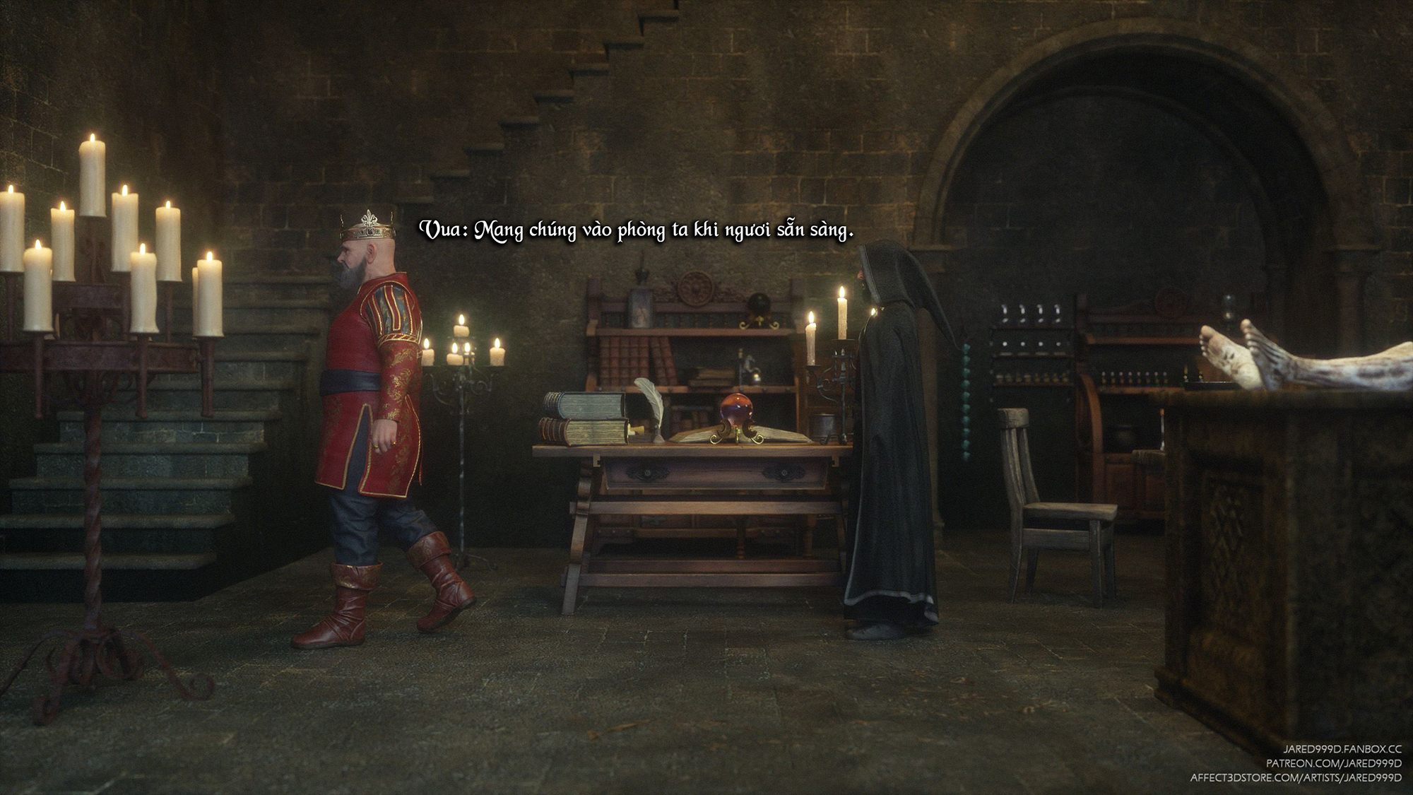 Đọc truyện hentai Fallen Lady - Vol 2 - Chap 5: Buổi thiết triều cực khoái