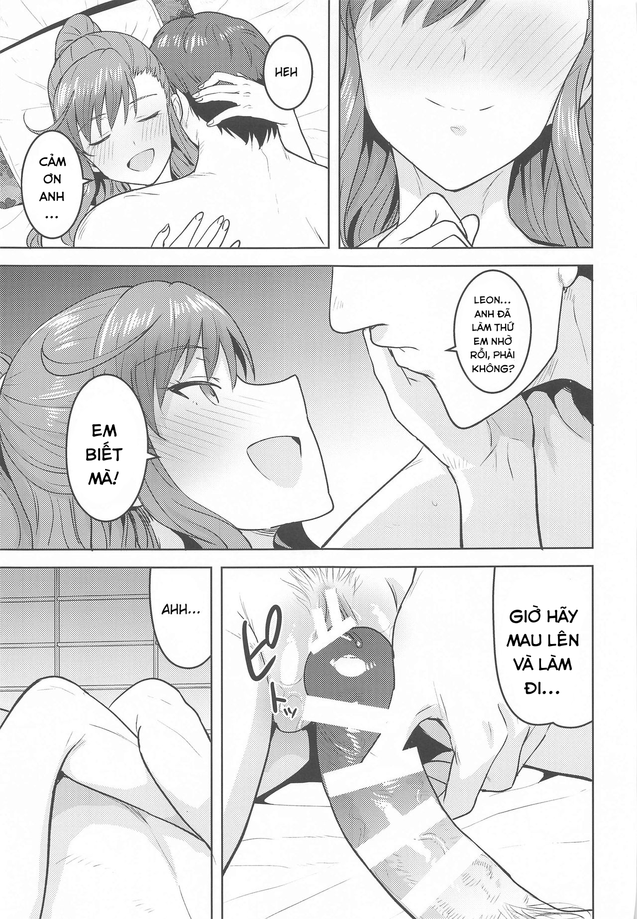 Đọc truyện hentai Leon to Onsen (THE IDOLM@STER MILLION LIVE!) - Oneshot