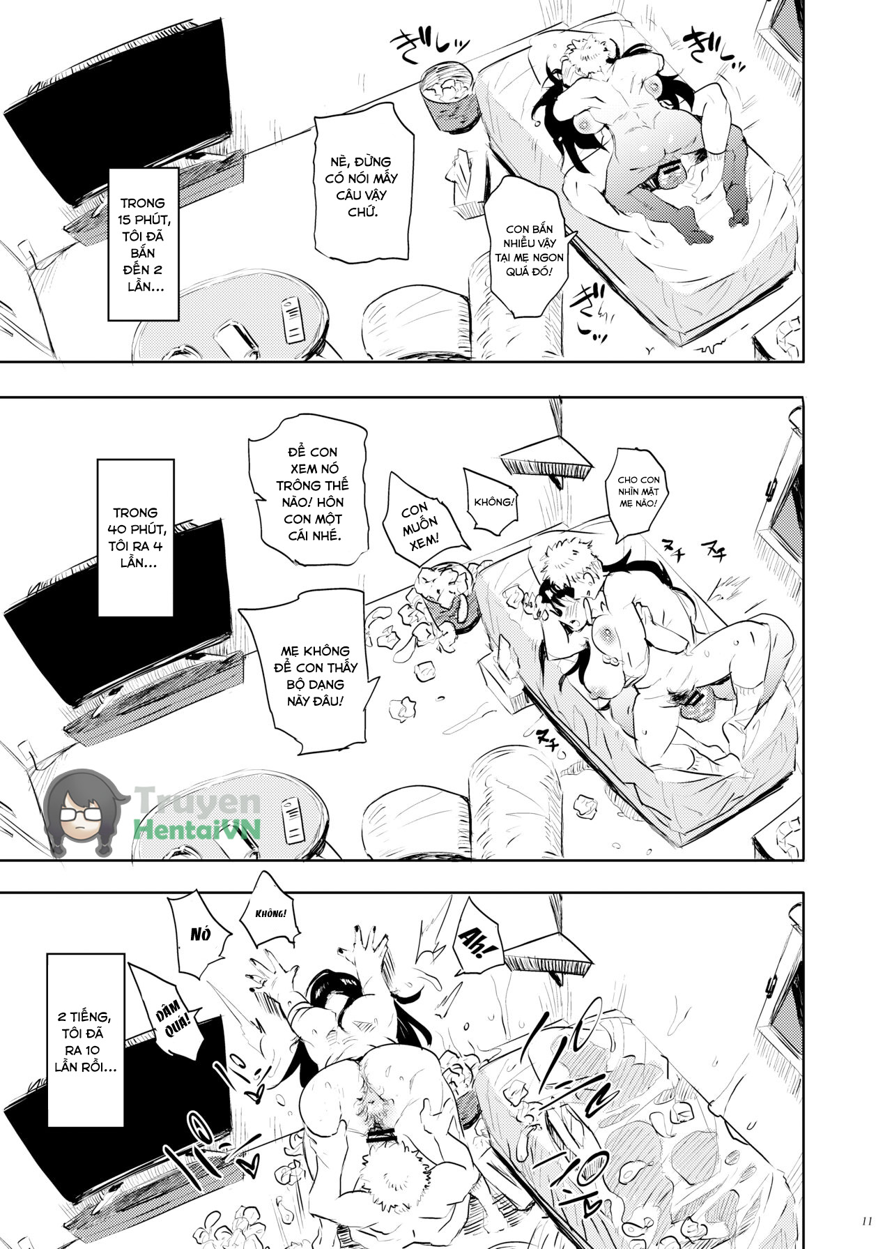 Đọc truyện hentai Kore, Haha desu. 2 | She's My Mother 2 - Oneshot