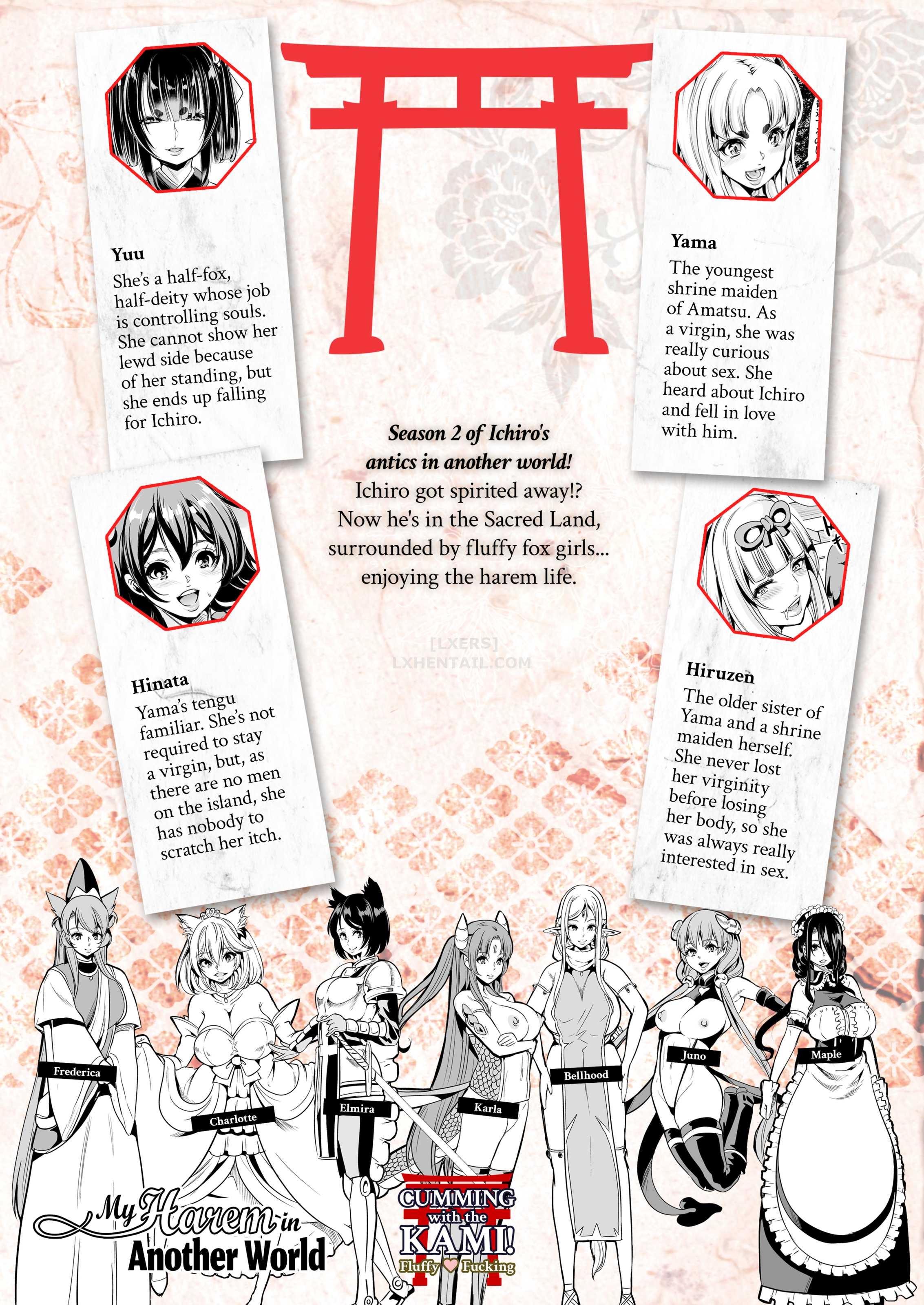 Đọc truyện hentai My Harem in Another World Collection - Chap 5 - Cumming with the Kami! Fluffy ❤️ Fucking