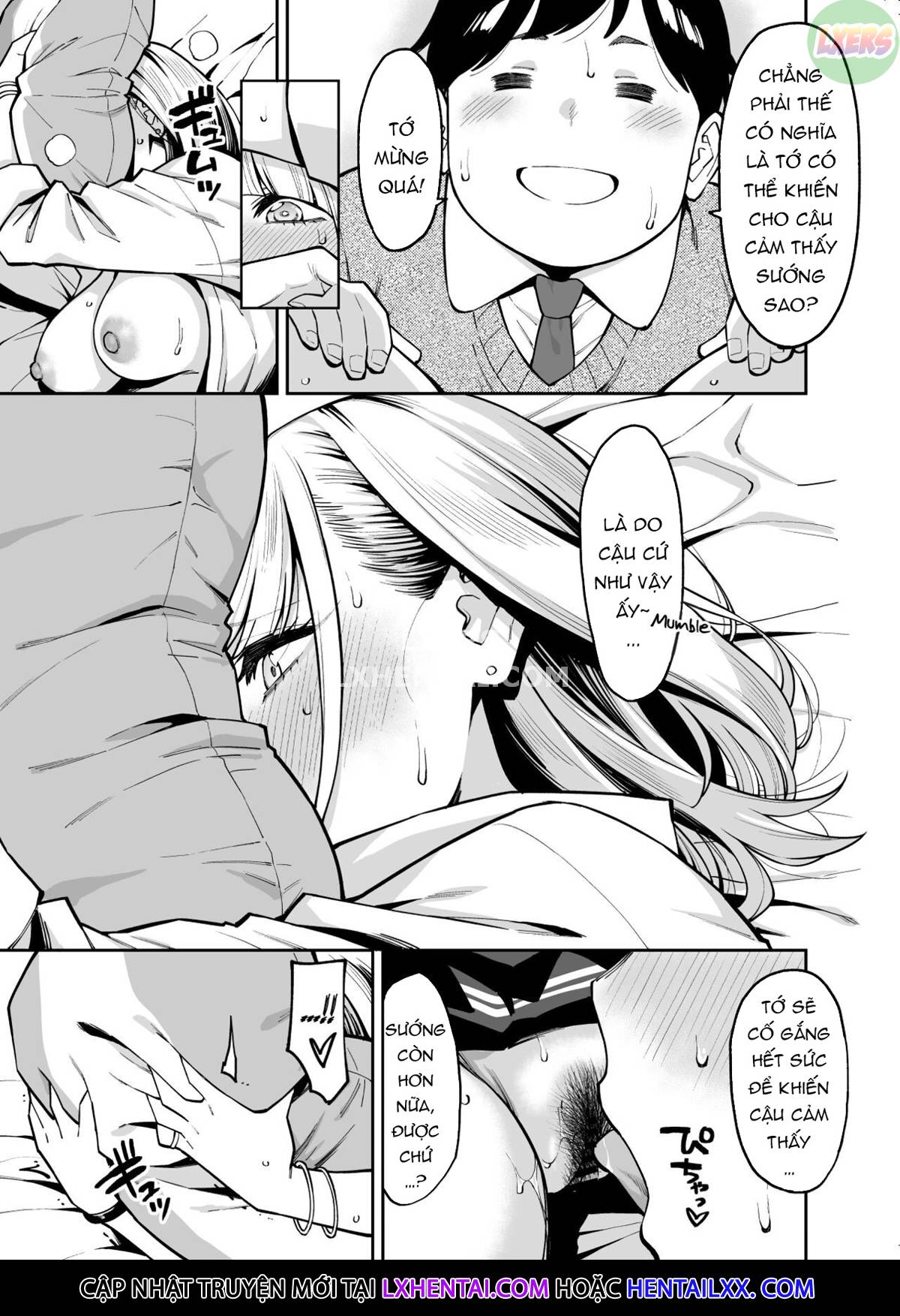 Đọc truyện hentai Gyaru Falls In Love With A Chubby - Oneshot