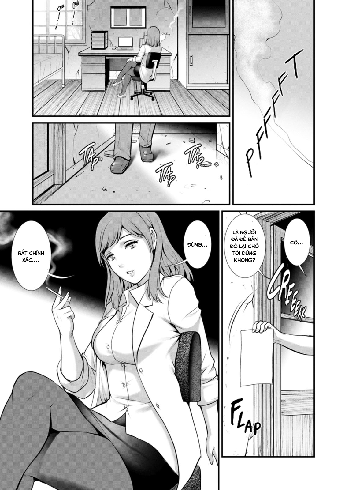 Đọc truyện hentai Tuần trăng mật dưới 30m đất - Chap 4