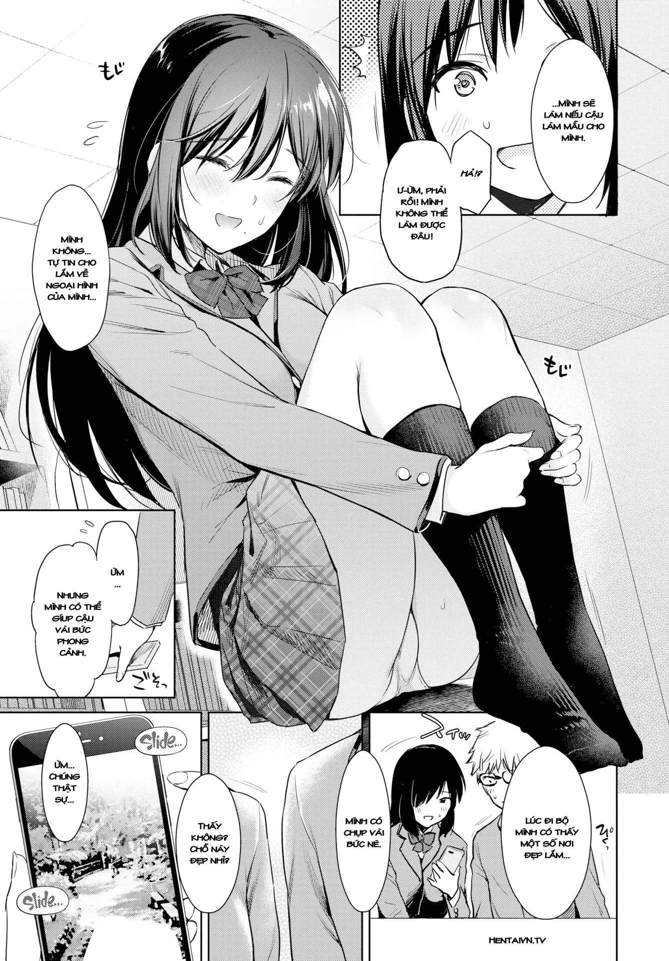 Đọc truyện hentai Secret selfie - Chap 1 ngọt như kem