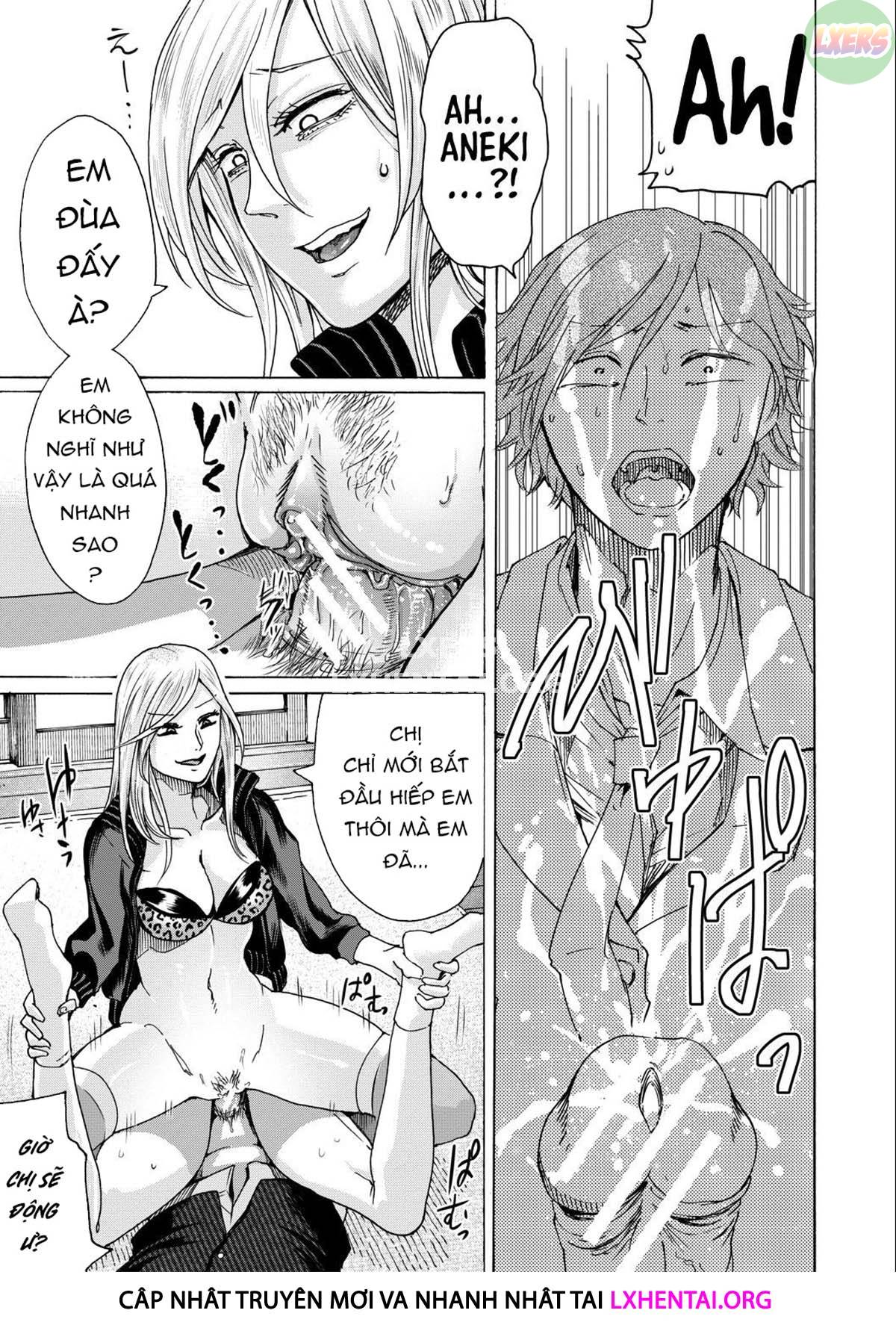 Đọc truyện hentai Cái lỗ thân mật của chị gái và anh trai - Chap 6