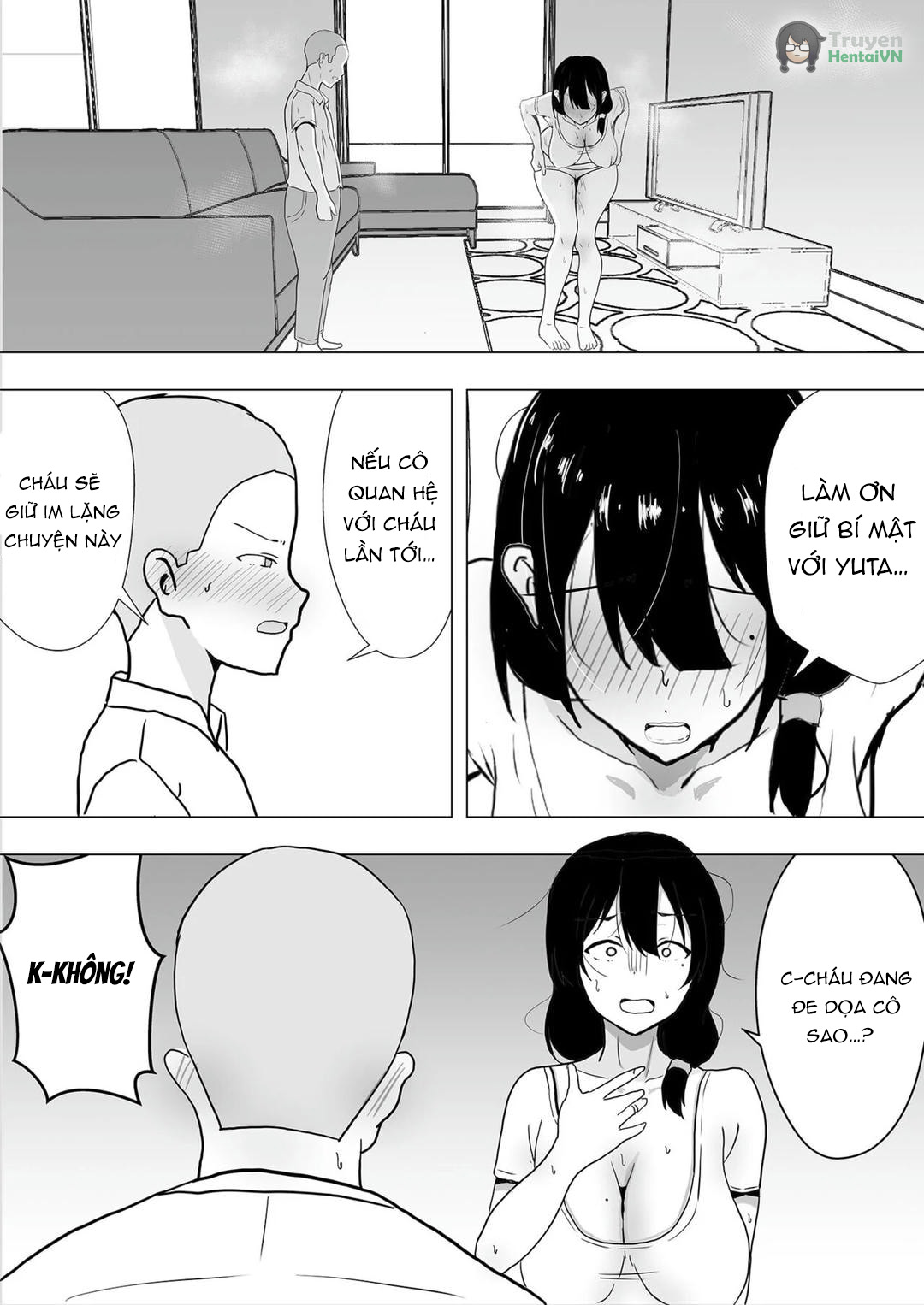 Đọc truyện hentai TomoKano Kaa-chan~ Daisuki na Ore no Hahaoya wa Aho na Shinyuu no Kanojo~ - Chap 1