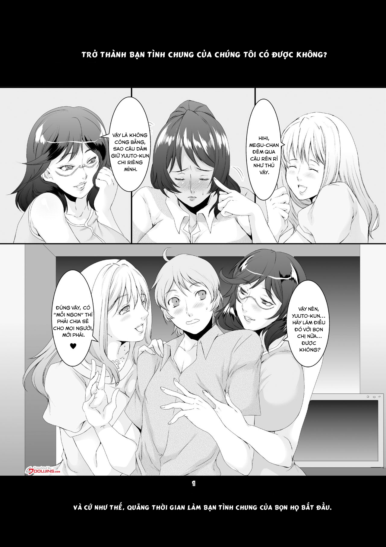 Đọc truyện hentai Oku-sama wa Moto Yariman - Chap 2