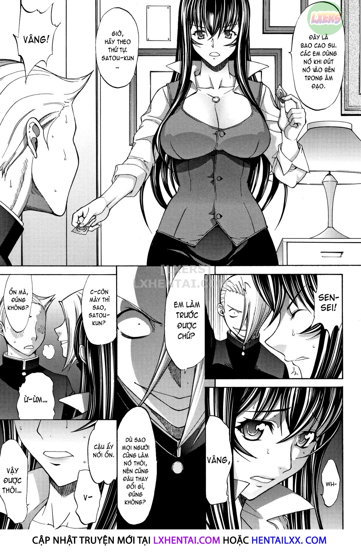 Đọc truyện hentai Shinjin Onna Kyoushi Shinjou Yuuko - Chap 10