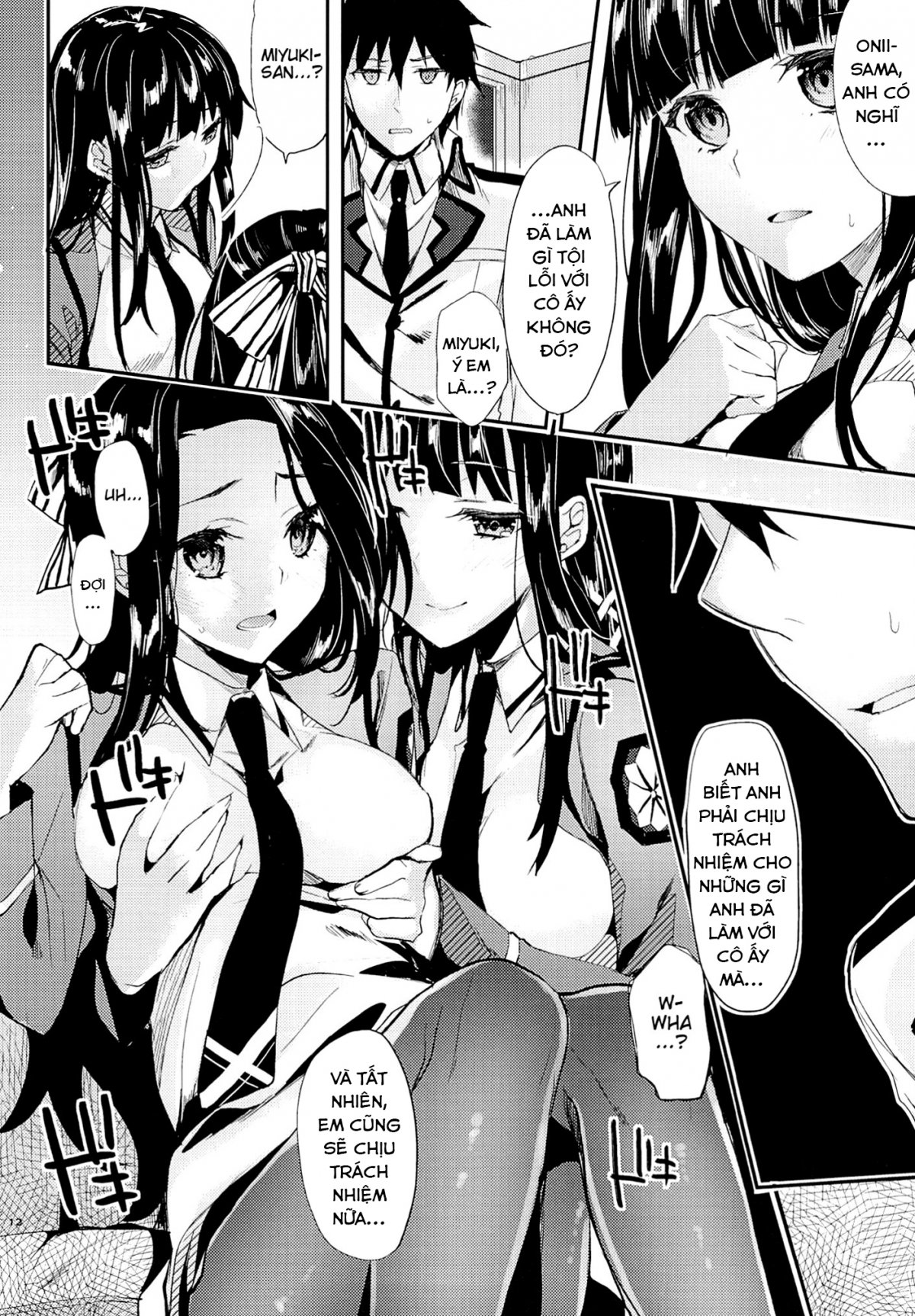 Đọc truyện hentai Deep Snow 6 (Mahouka Koukou no Rettousei) - Oneshot