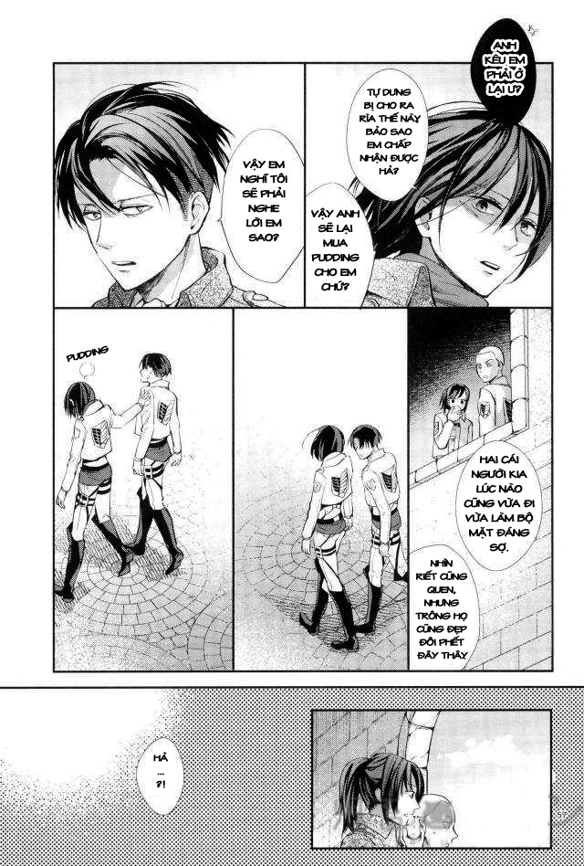 Đọc truyện hentai Ánh sáng phía bên kia (Shingeki no Kyojin) - Oneshot