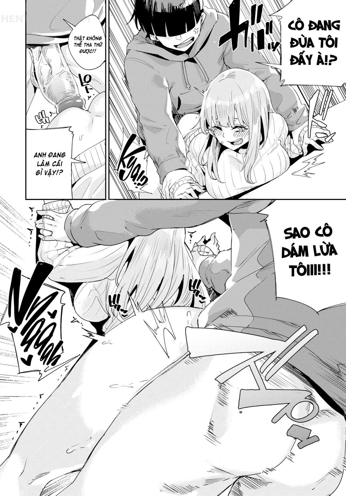 Đọc truyện hentai JK Manual - Chap 4 - Let No Stalker Escape!?