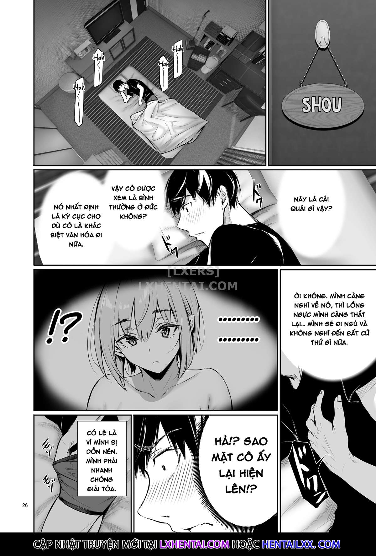 Đọc truyện hentai Homestay-chu no Doitsu Musume ga Issho ni Furo ni Haitte Kuru Wak - Oneshot