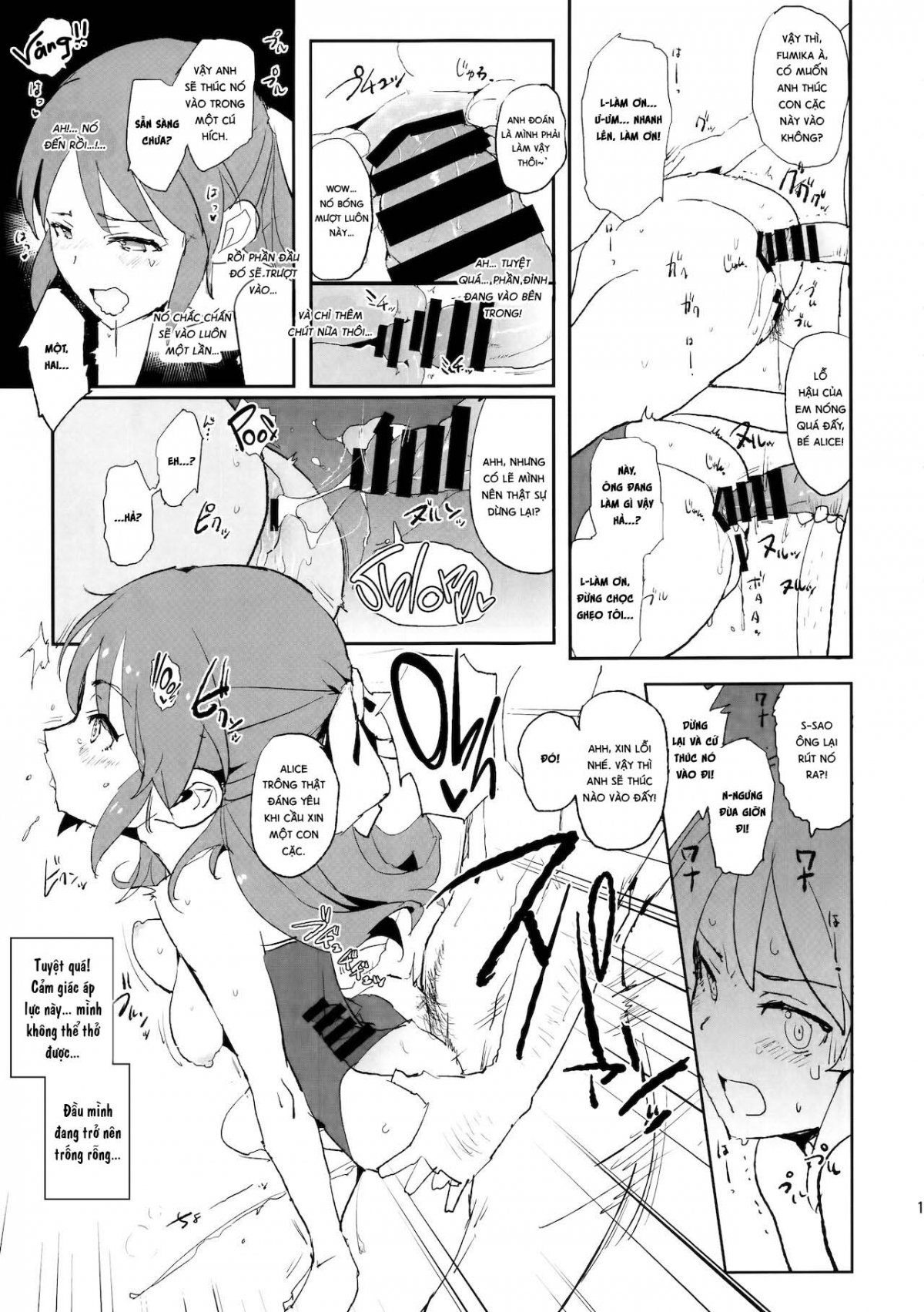 Đọc truyện hentai Tachibana Arisu no Saimin Dosukebe Sex Friends with Sagisawa Fumika + Omake Paper - Oneshot