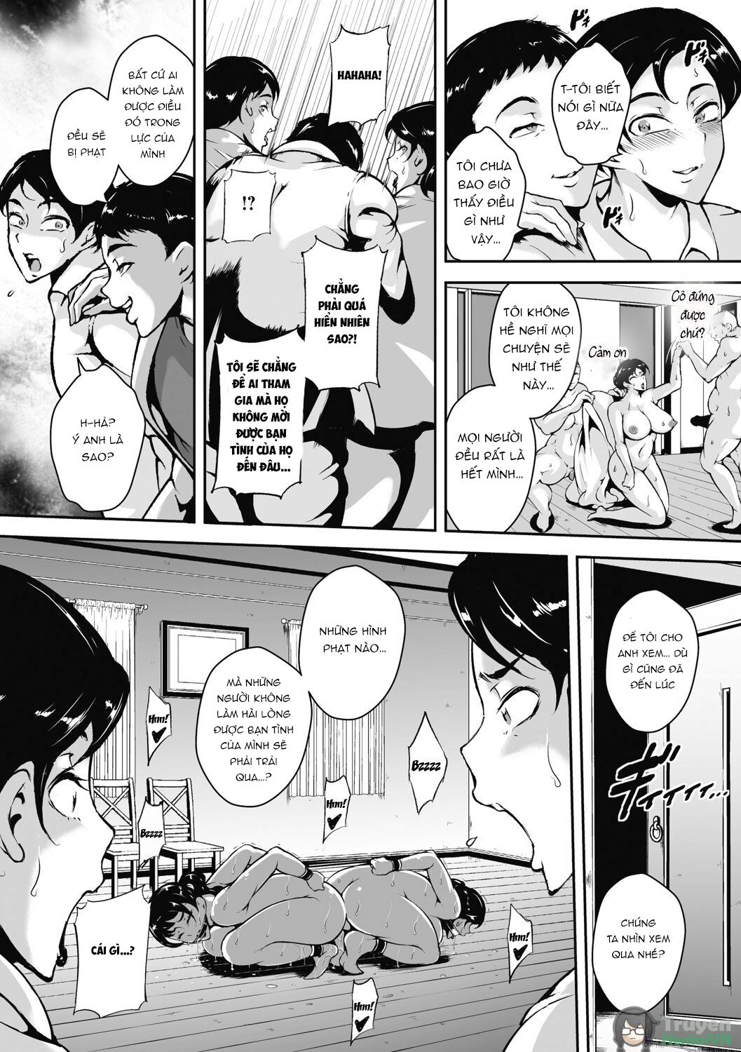 Đọc truyện hentai Akaneiro ni Modaeru Hitozuma - Wife Writhing in Madder - Oneshot