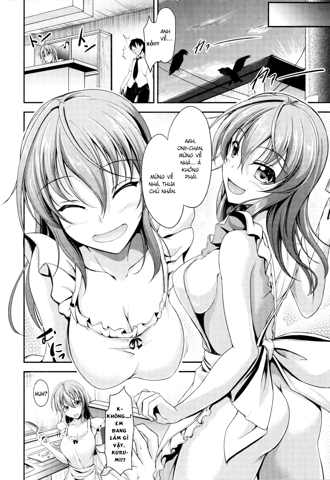 Đọc truyện hentai Sisters Sandwich - Chap 3