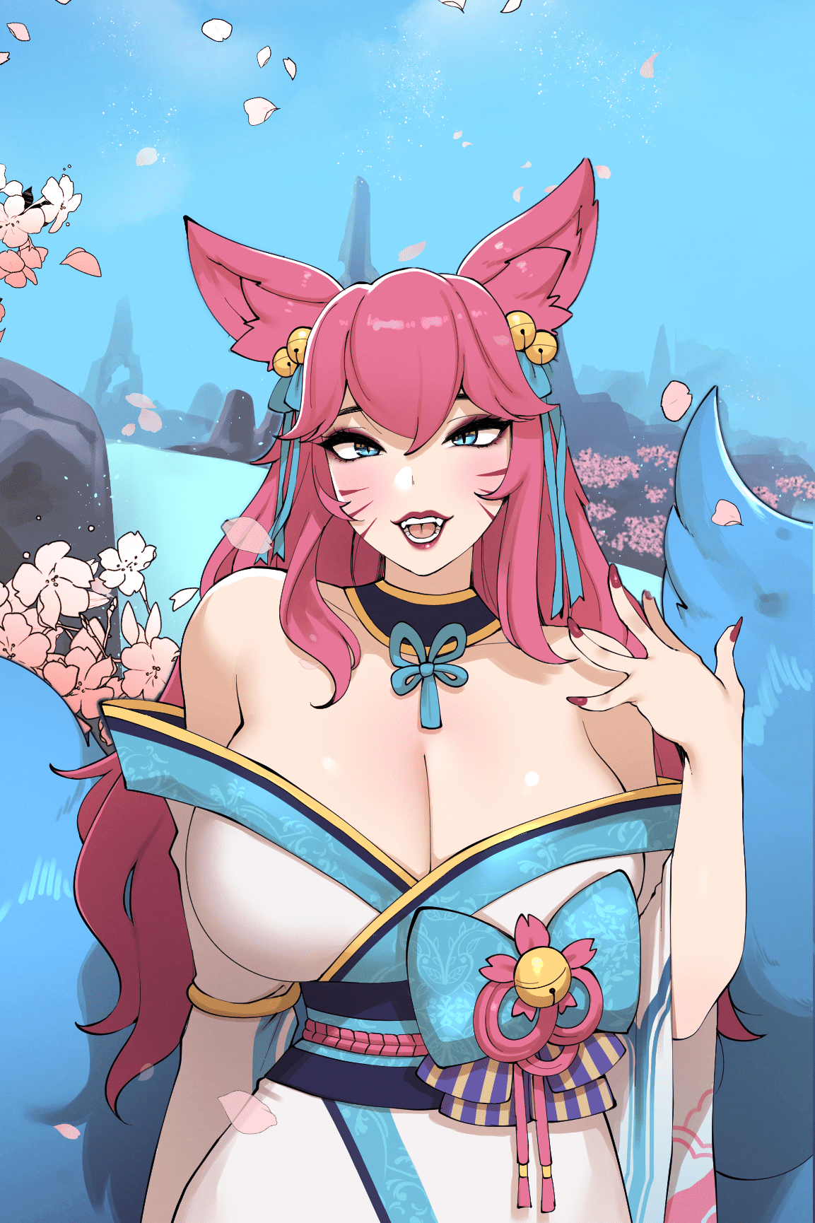 Đọc truyện hentai Ahri - Đã nghiện lại còn ngại