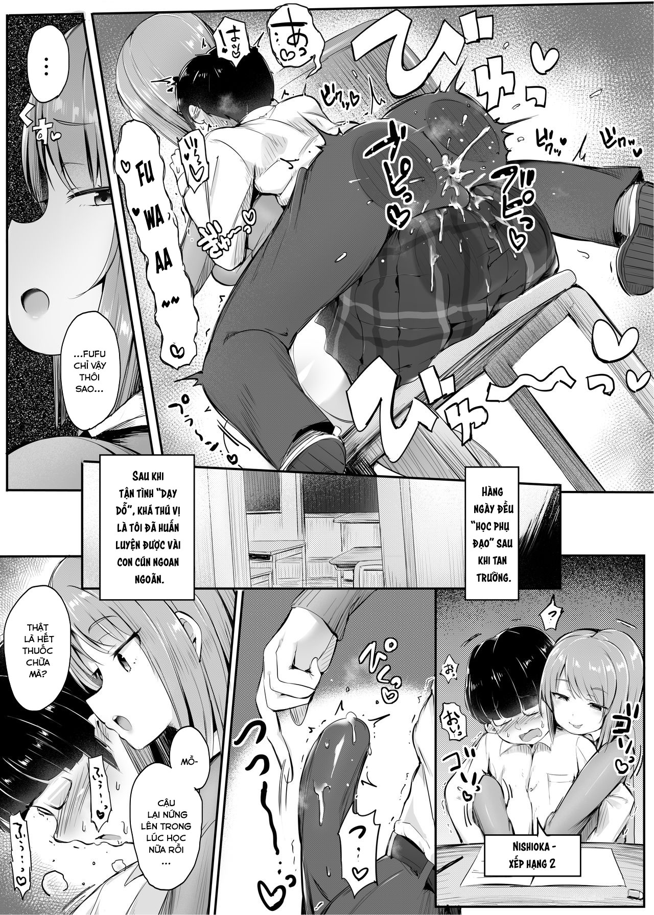 Đọc truyện hentai Tốt lắm cậu bé Rơi cuối lớp vì làm việc tay chân - Oneshot