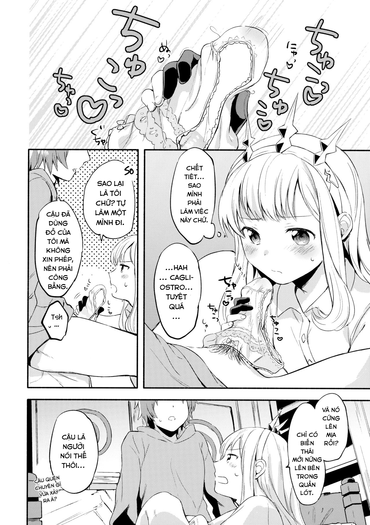 Đọc truyện hentai Cagliostro-chan đang yêu - Oneshot