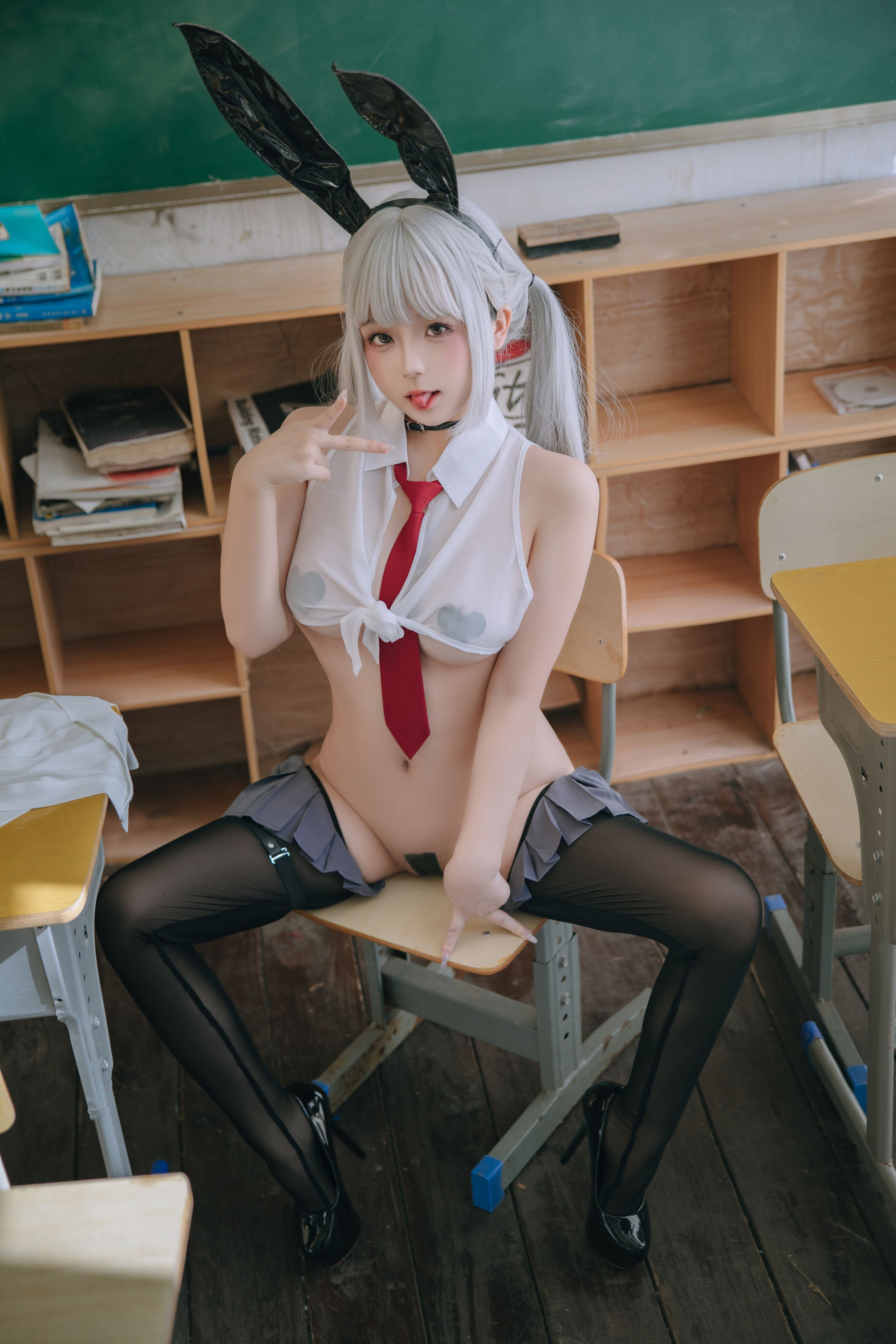 Đọc truyện hentai Tuyển tập Albums siêu phẩm Cosplay - Chap 996 - Hina Jiao - Rebellious Girl JK