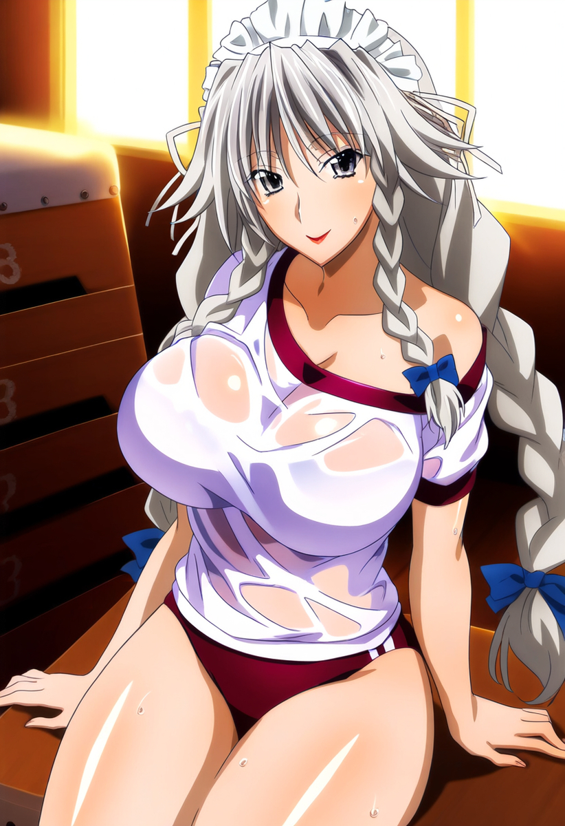 Đọc truyện hentai Tuyển tập Albums Art hentai - Chap 274 - Grayfia AI illustration gymnastics bloomers
