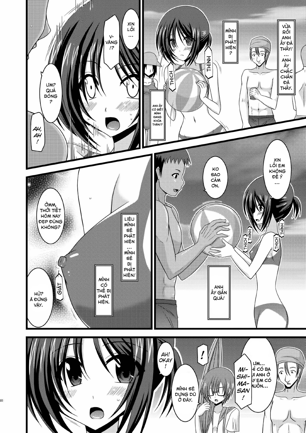 Đọc truyện hentai Cô gái thích khoả thân - Chap 7