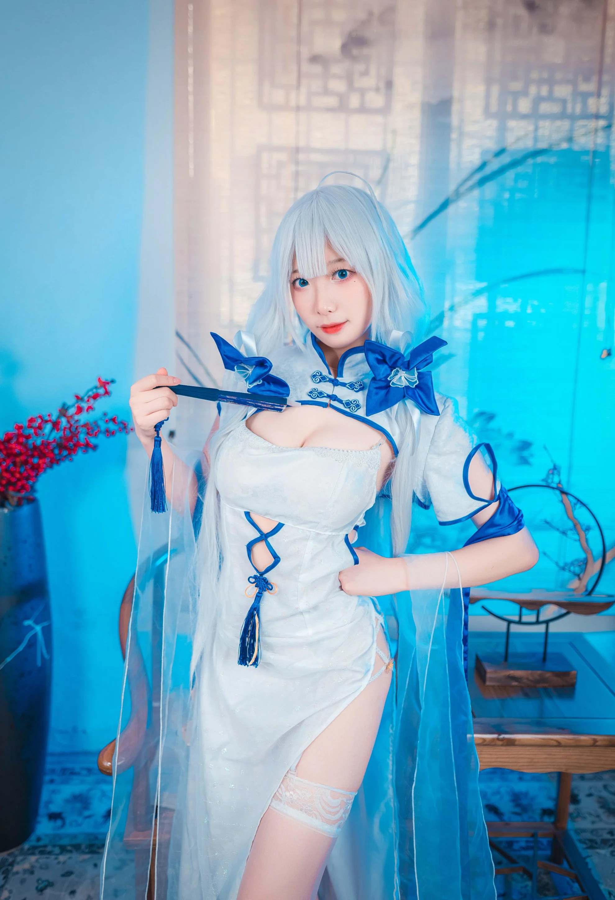 Đọc truyện hentai Tuyển tập Albums siêu phẩm Cosplay - Chap 892 - Fengjiang v NO.001 Azur Lane Glory