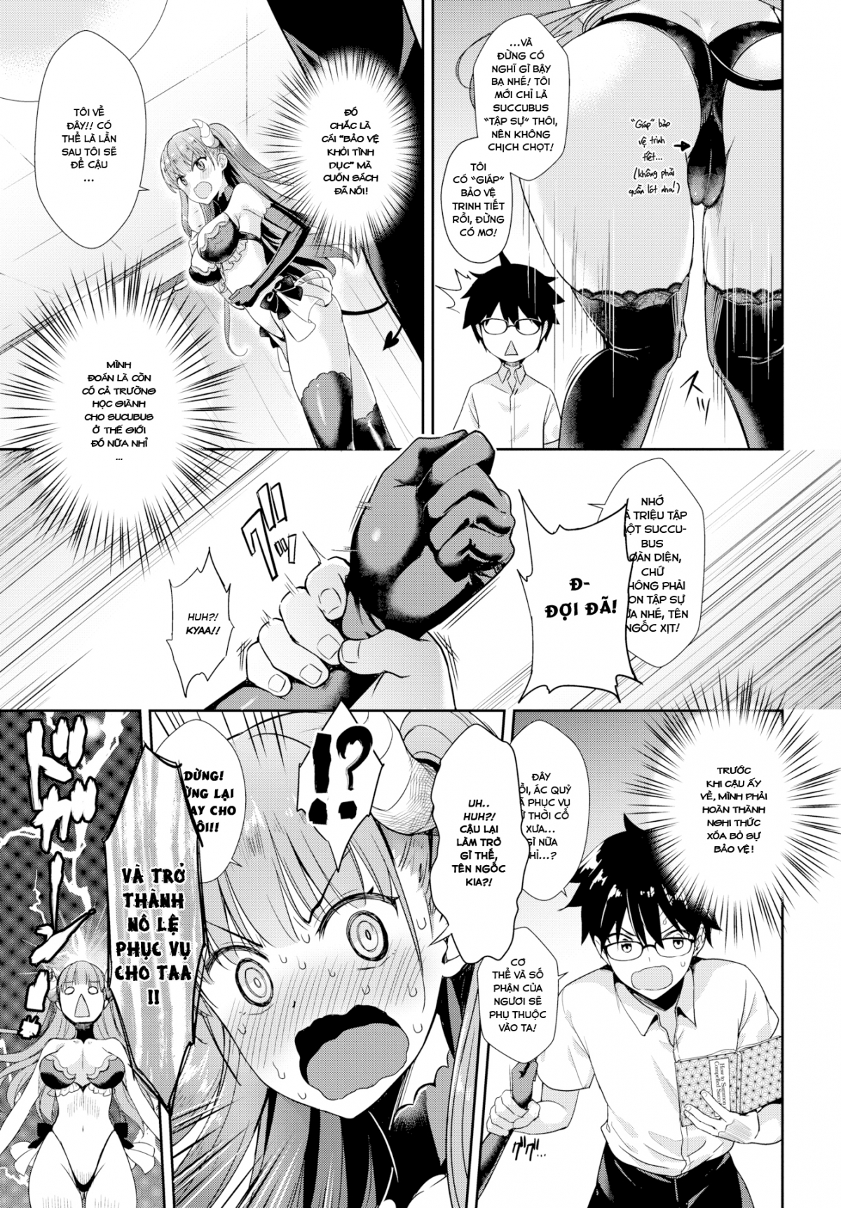 Đọc truyện hentai Hàng xóm của tôi là Succubus - Chap 1