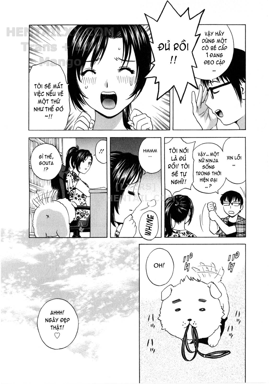 Đọc truyện hentai Life With Married Women Just Like A Manga - Chap 8