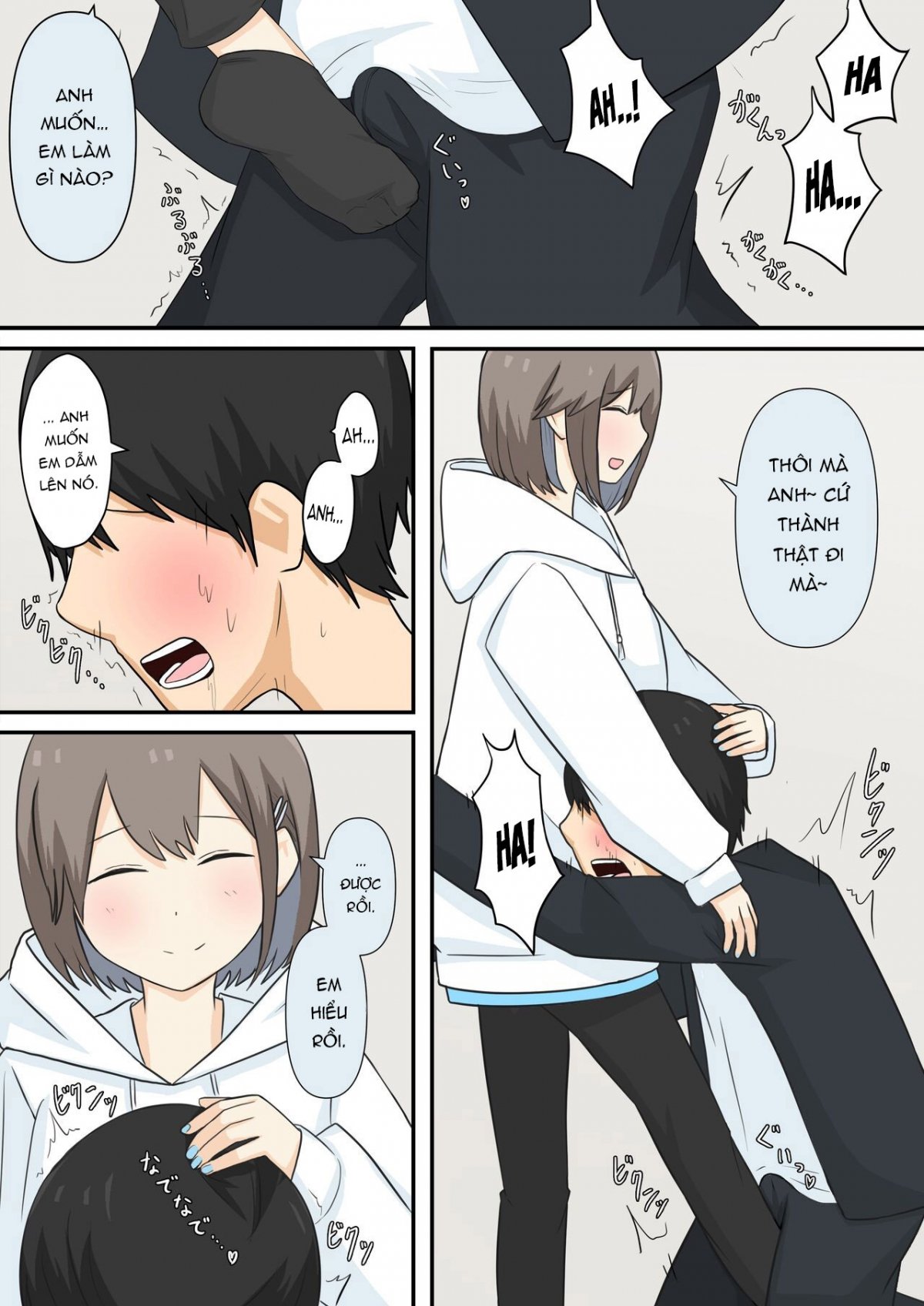 Đọc truyện hentai Bị bạn gái bắt nạt - Oneshot