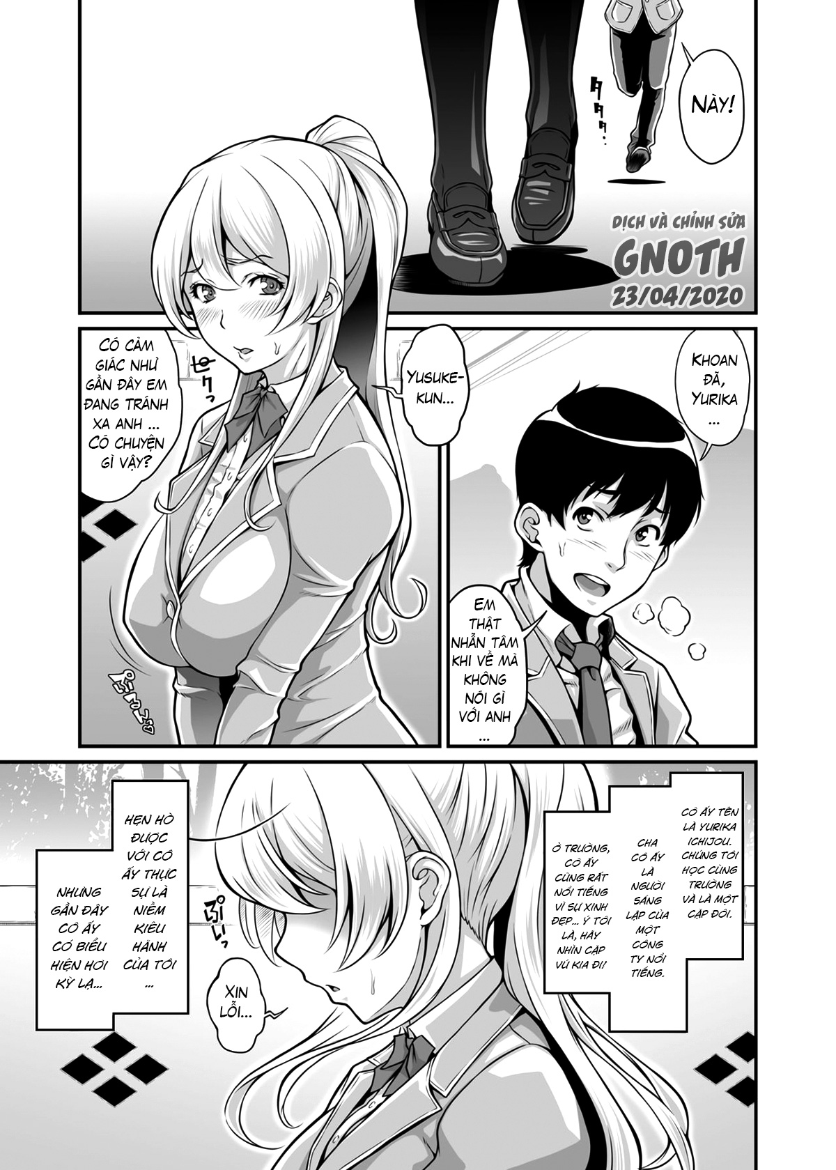 Đọc truyện hentai The NTR Diaries of a Sheltered Young Ojou-Sama - Oneshot