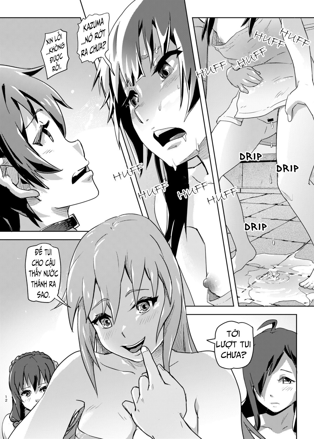 Đọc truyện hentai Kazuma và Cái Vòng Thắt Cổ - Chap 1