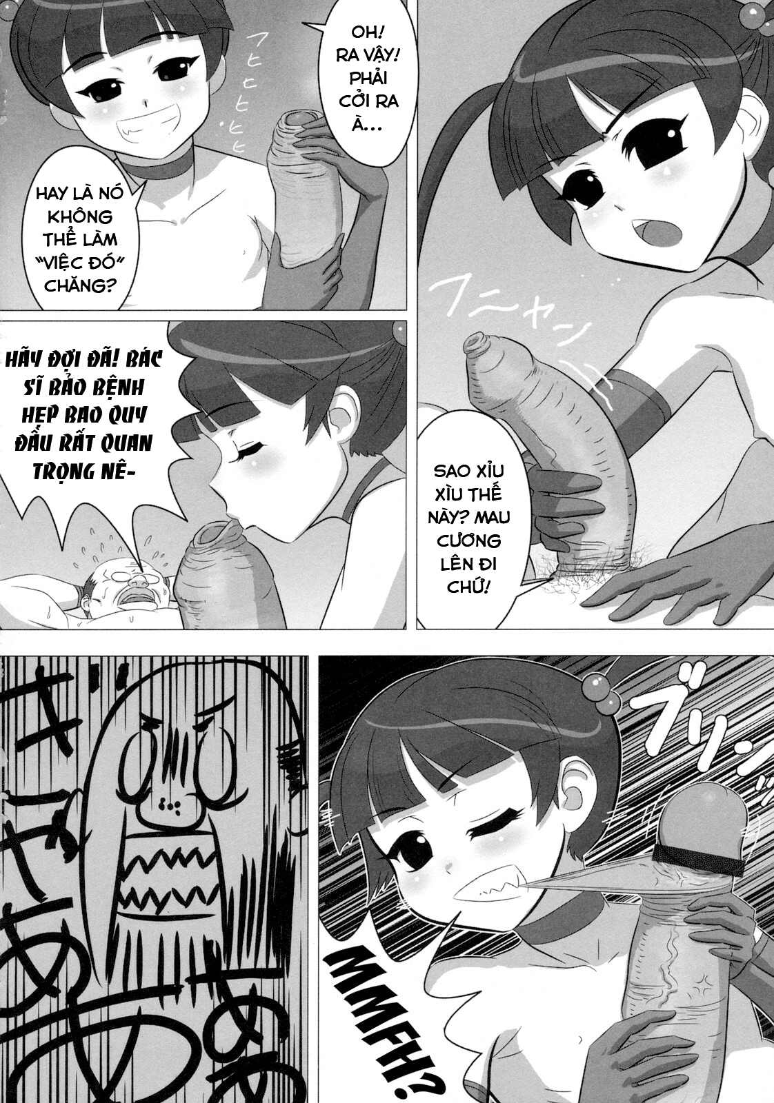 Đọc truyện hentai Bạo lực Mang thai Quái vật VS Square Trung niên - Oneshot