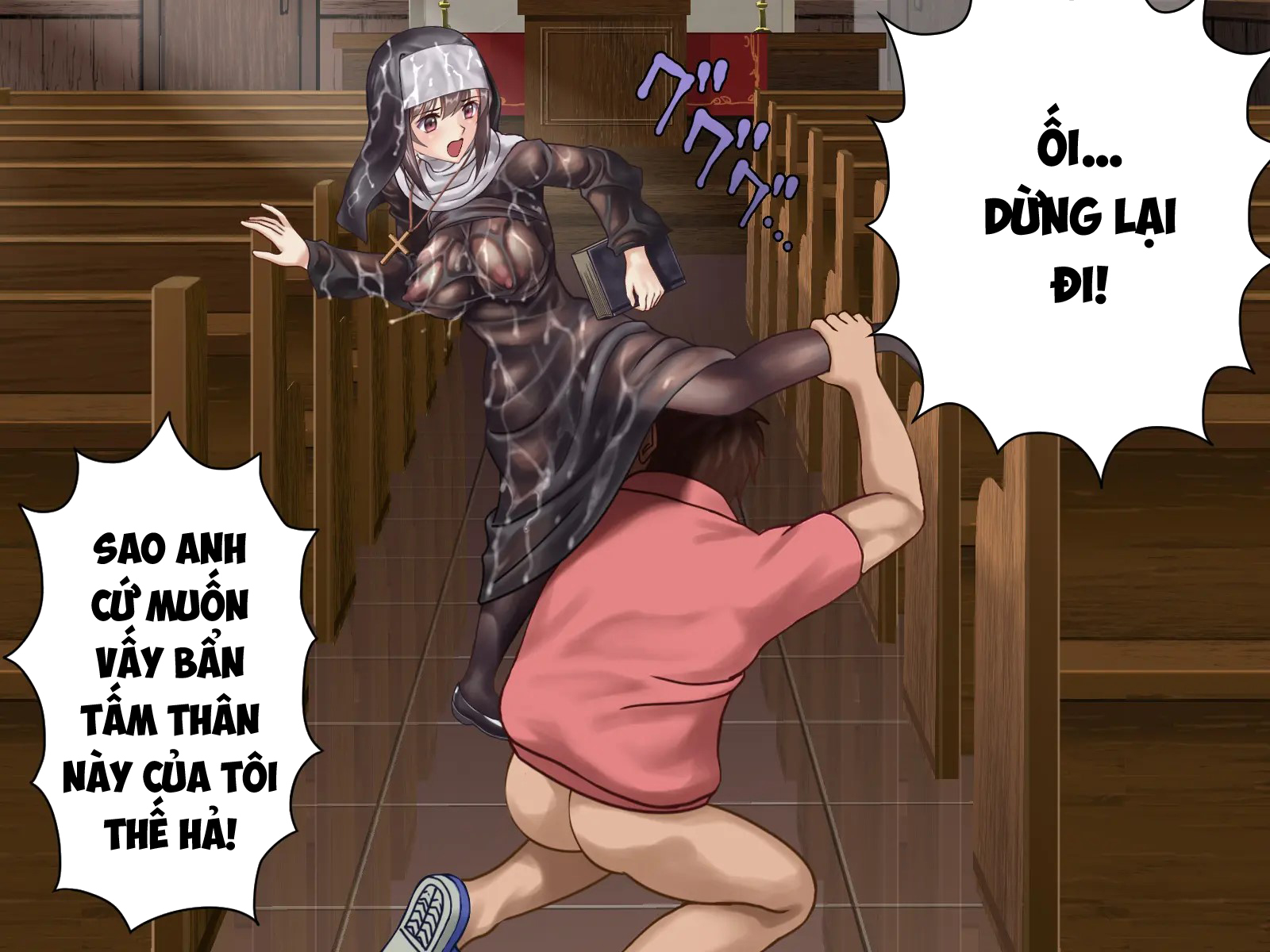 Đọc truyện hentai Âm đạo sám hối, nữ tu ở địa ngục dục vọng - Part 1